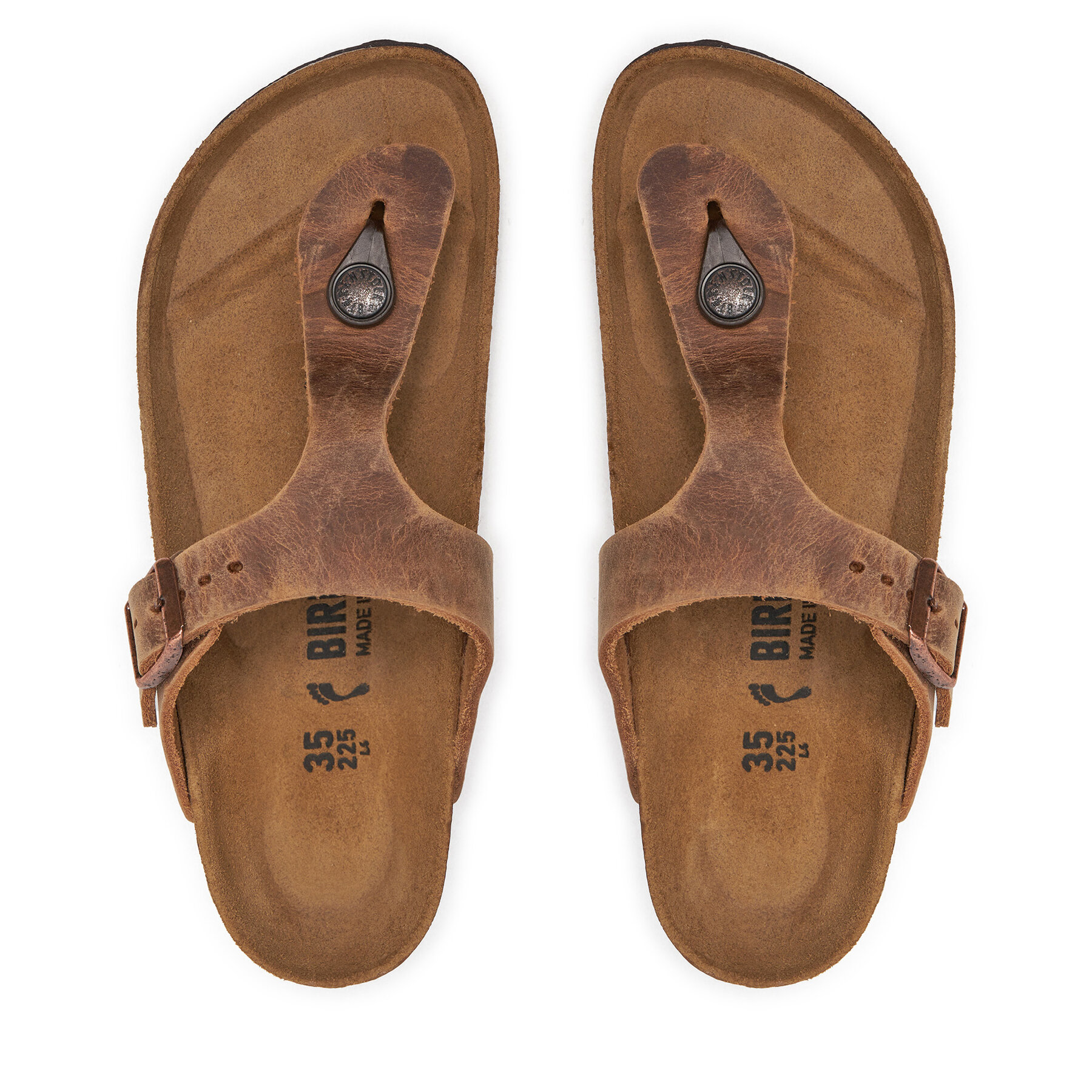 Σαγιονάρες Birkenstock Gizeh Bs 0943813 Καφέ φωτογραφία