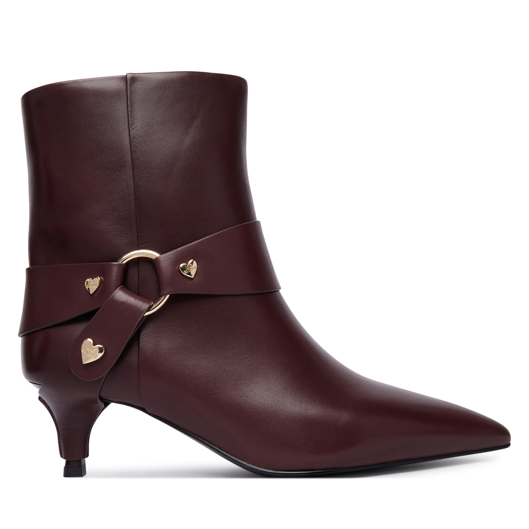 LOVE MOSCHINO Μποτάκια LOVE MOSCHINO JA21077G0PIA0552 Μπορντό