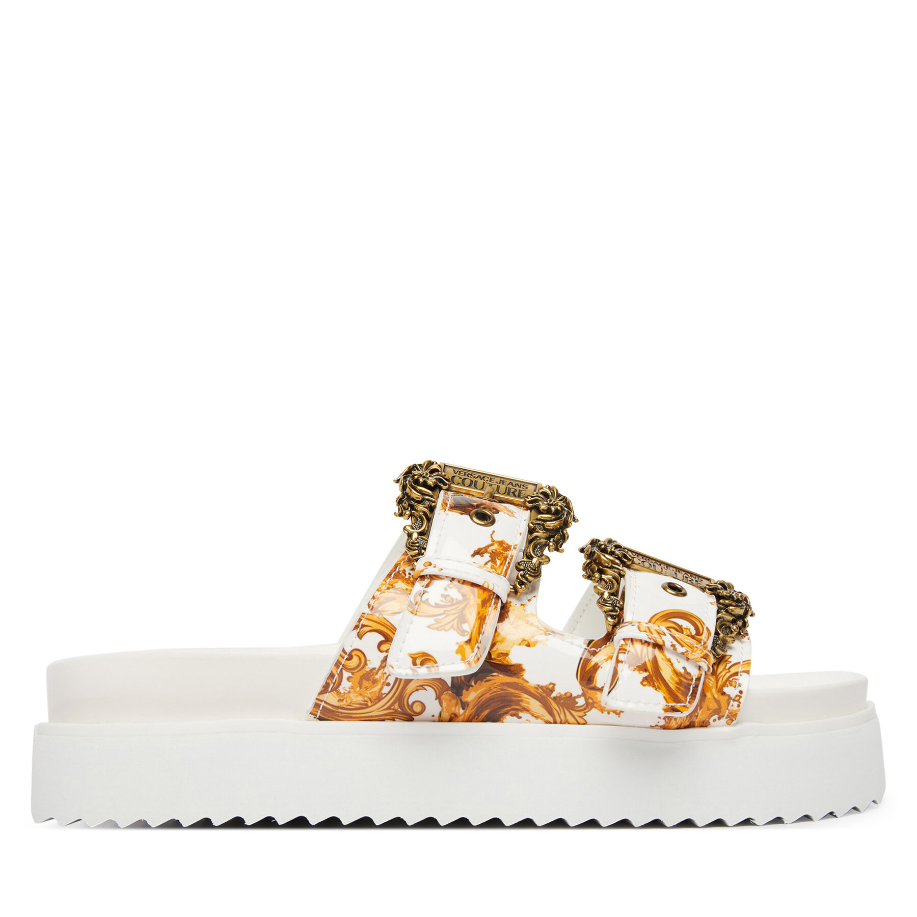 Şlapi Versace Jeans Couture 80VA3SM1 ZS366 Auriu
