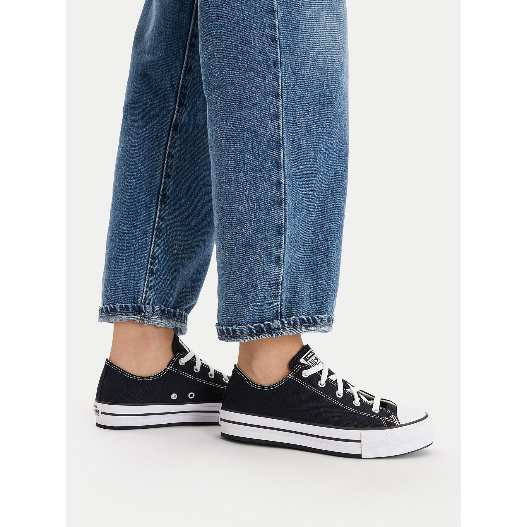Teniși Converse Chuck Taylor All Star Eva Lift Ox 272857C Negru