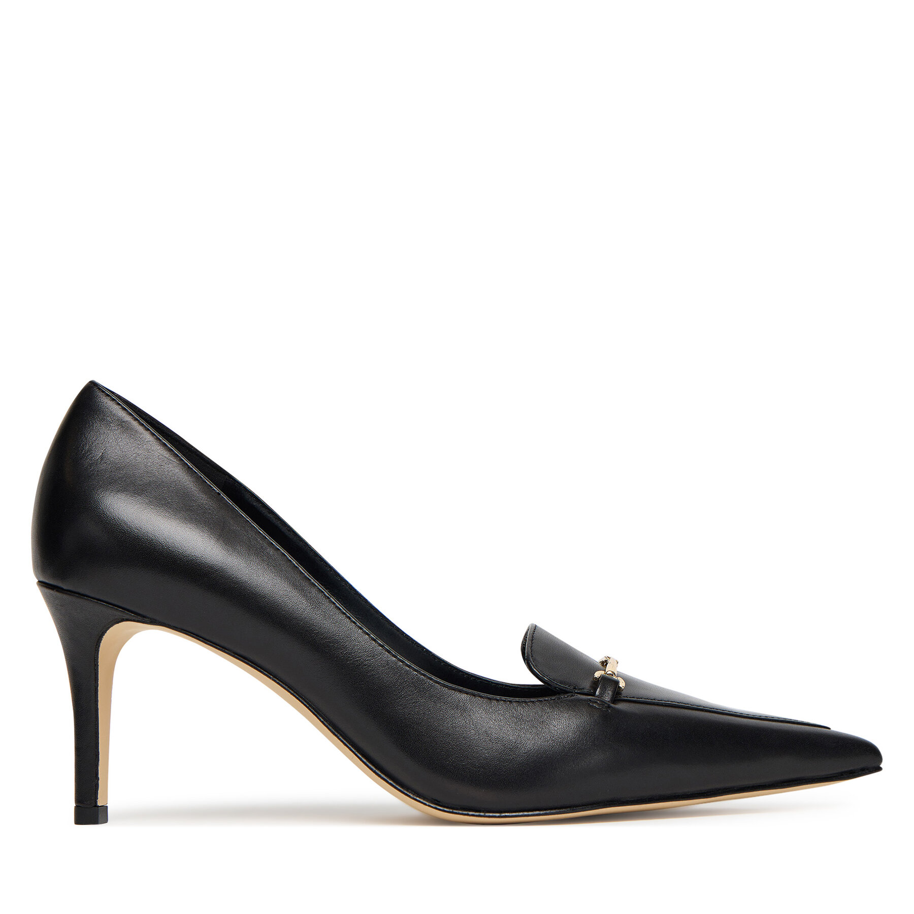 Pantofi cu toc subțire MICHAEL Michael Kors Lena 40T5LEMP1L Negru