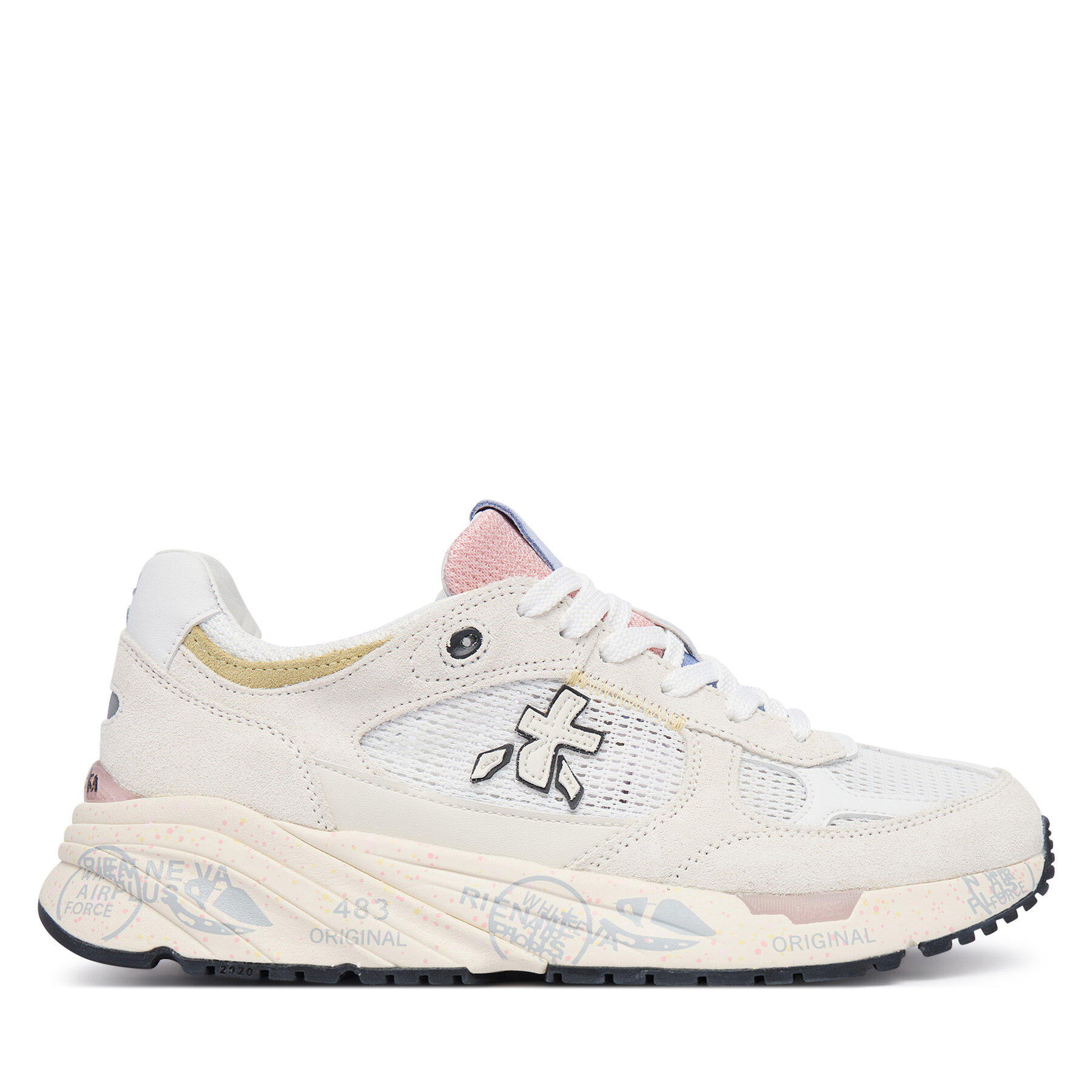 Sneakersy Premiata Mased Var 8206 Krémová