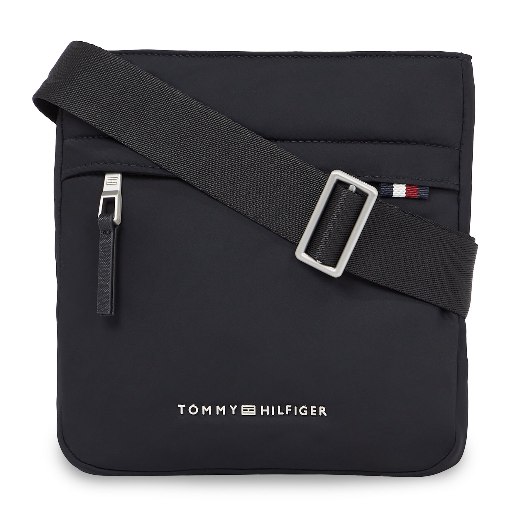 Válltáska Tommy Hilfiger Th Signature Mini Crossover AM0AM12216 Fekete