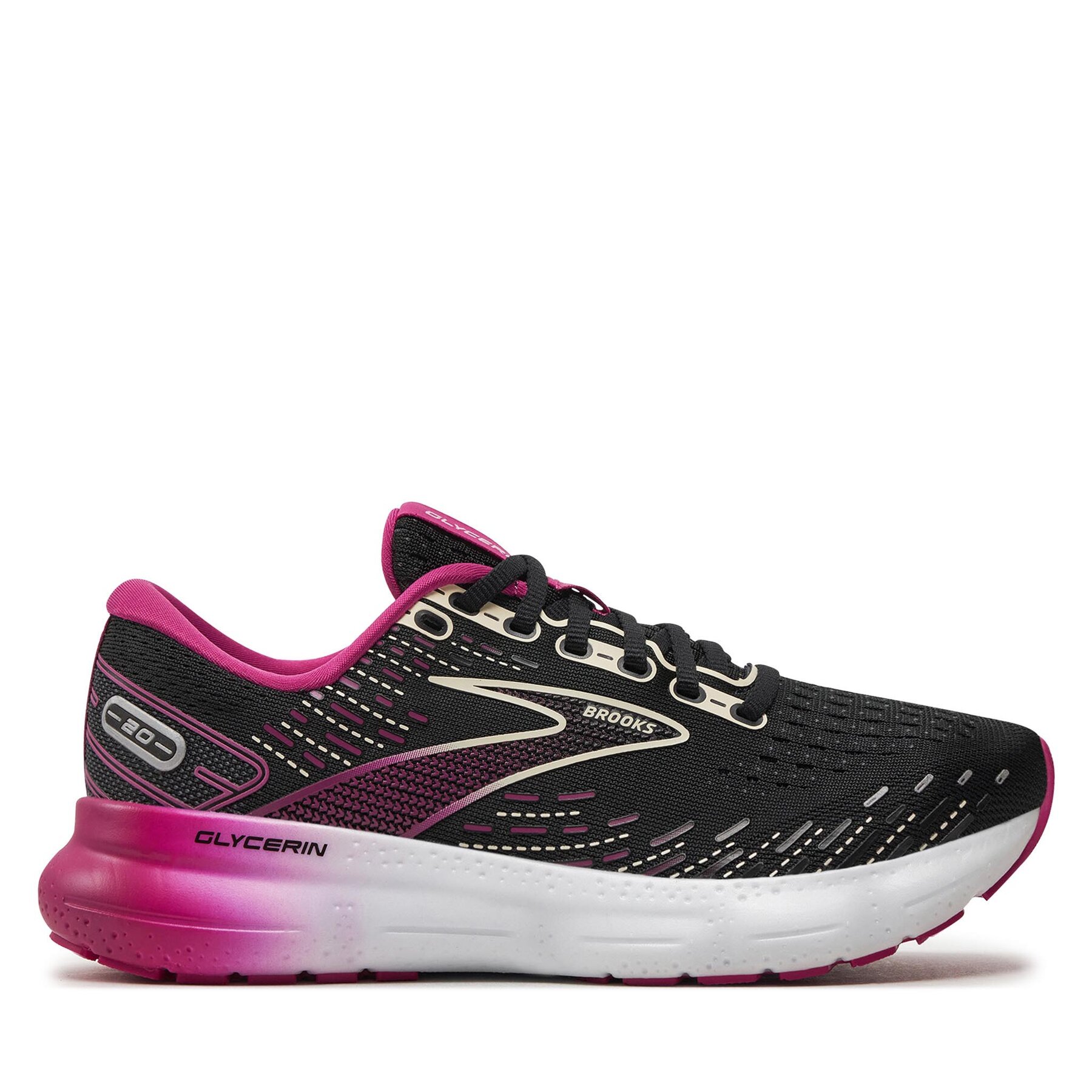 Brooks Παπούτσια για Τρέξιμο Brooks Glycerin 20 120369 1B 094 Μαύρο