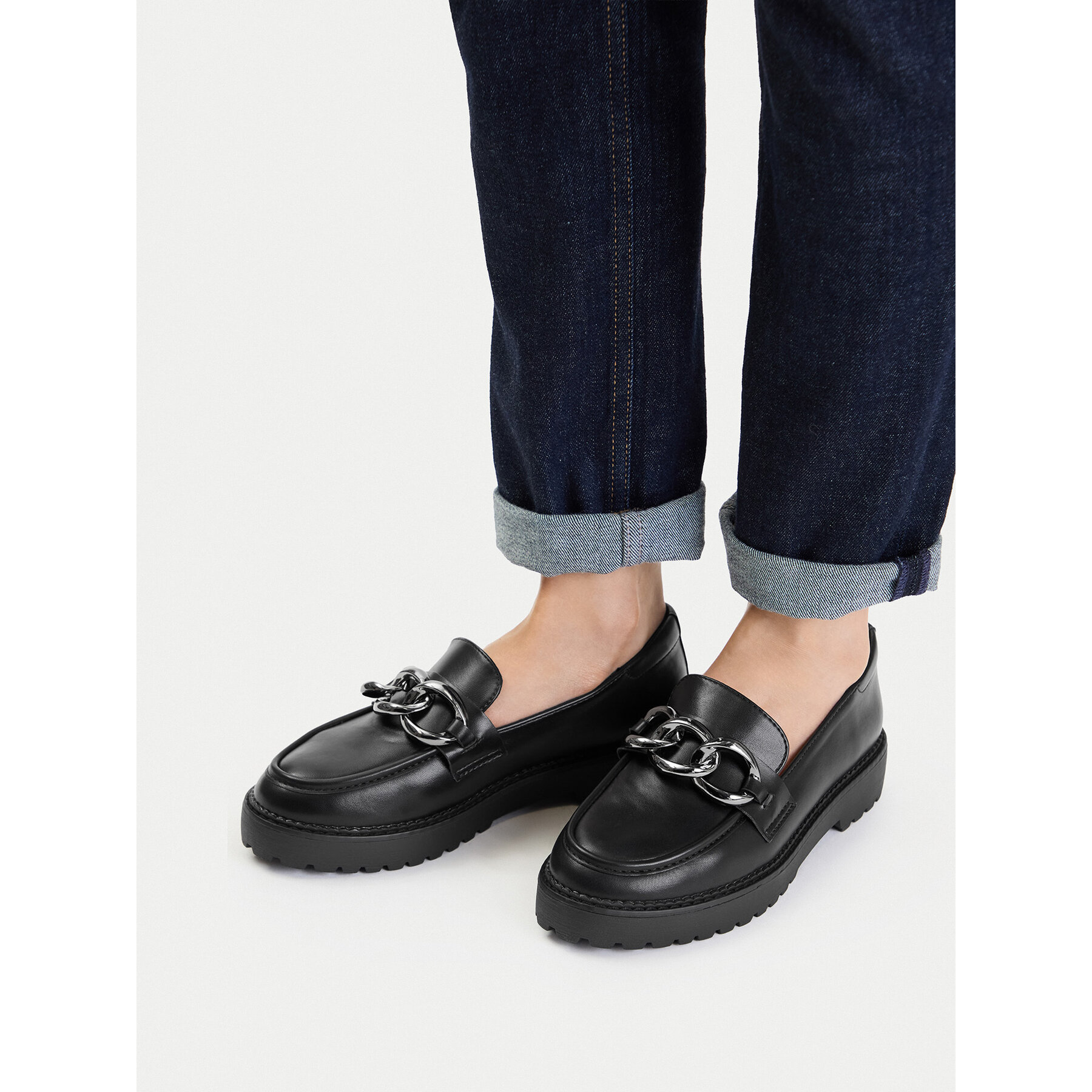 Loafers DeeZee WS5621-18A Čierna