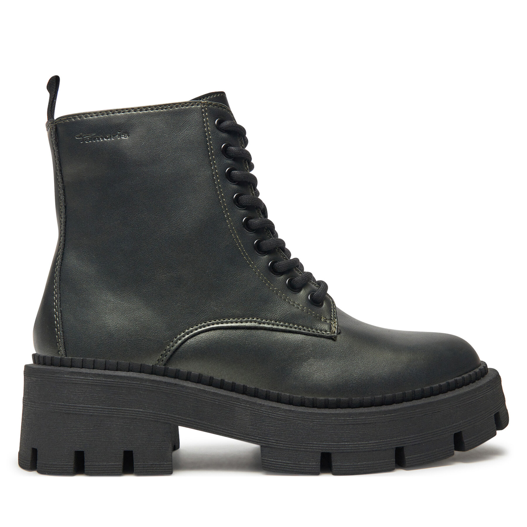 Damskie Botki Tamaris, Rozmiar 37 Zielony 1-25286-41