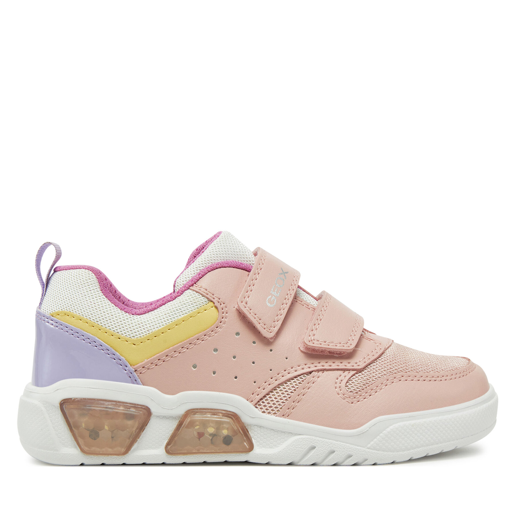 Сникърси Geox J Illuminus J55HPA 0ASBU C8206 D Розов