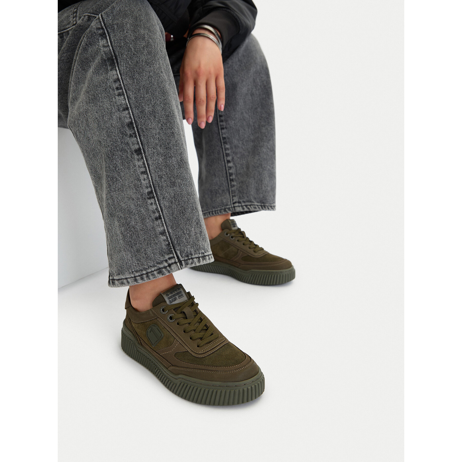 Sneakers G-Star Raw CEO-WI16-SABY-02 Kaki
