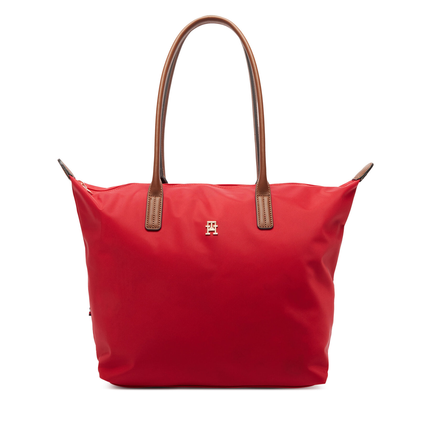 Τσάντα Tommy Hilfiger Popette Tote AW0AW17711 Κόκκινο