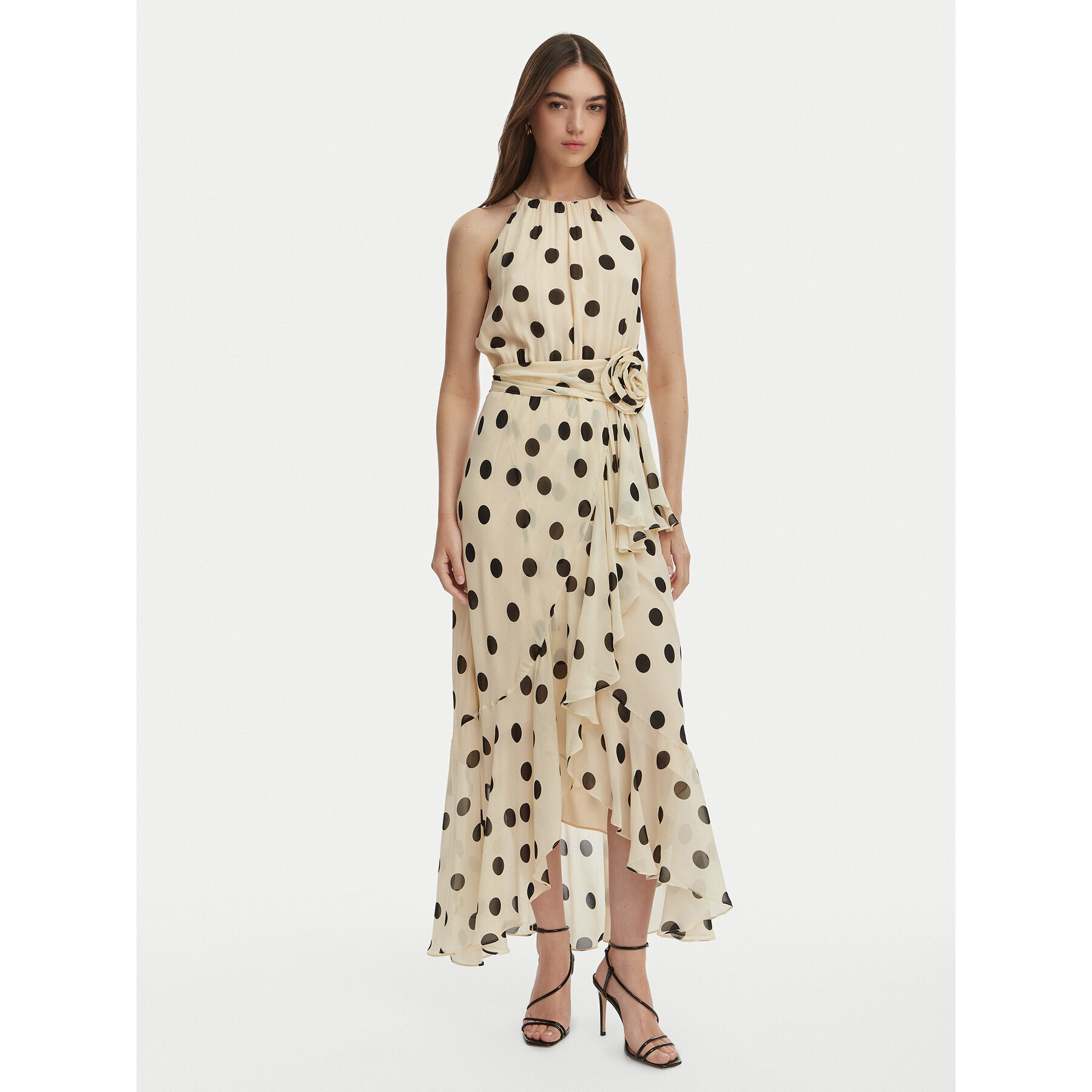 Marella Coctailkleid Fiero 2613221112 Beige Regular Fit