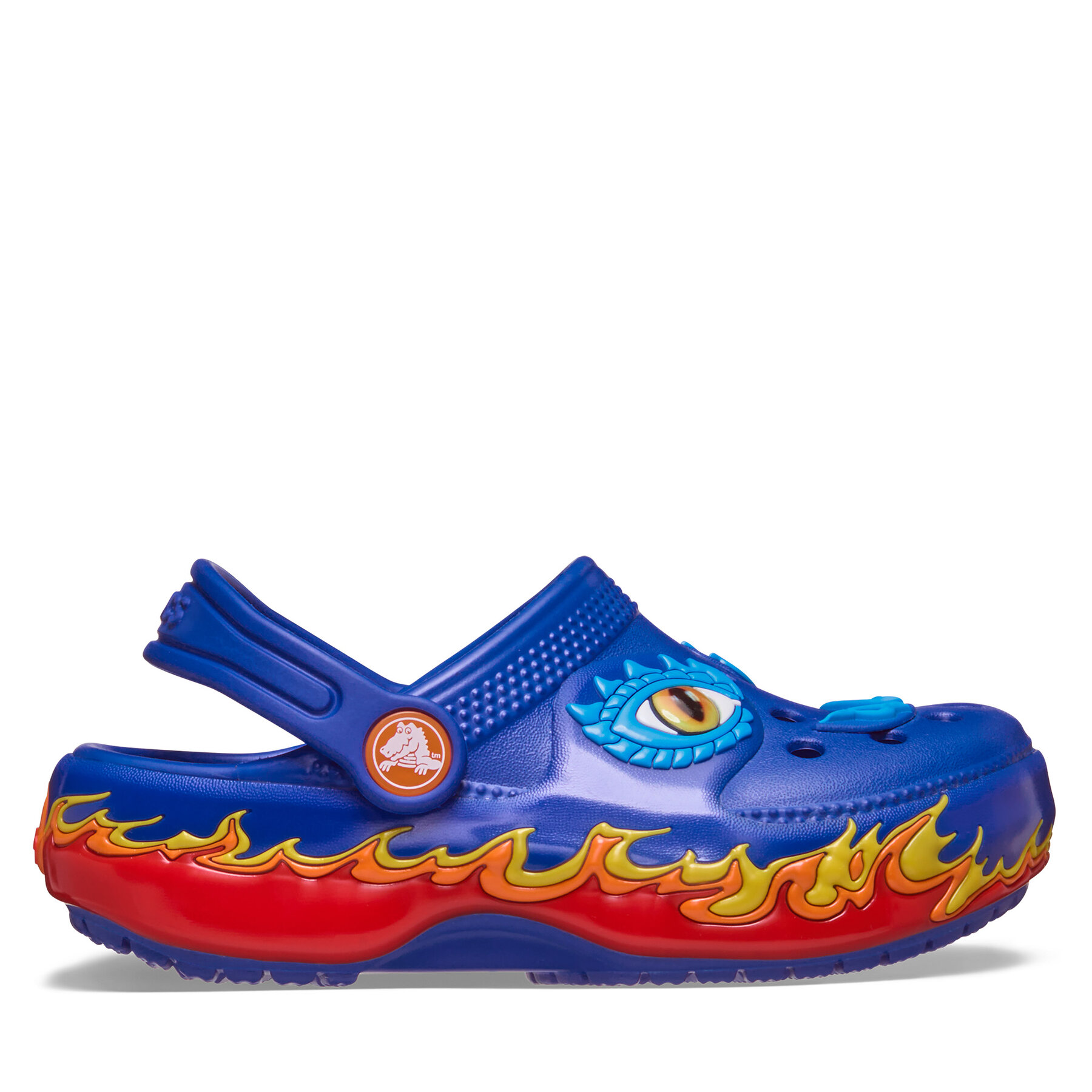 Παντόφλες Crocs Toddler Classic IAM Dragon Lights Clog 212510 Μπλε