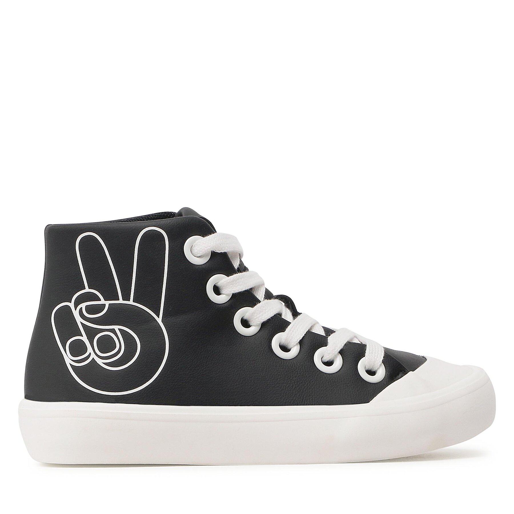 Reima Sneakers Reima Peace High-Top 5400092A Μαύρο