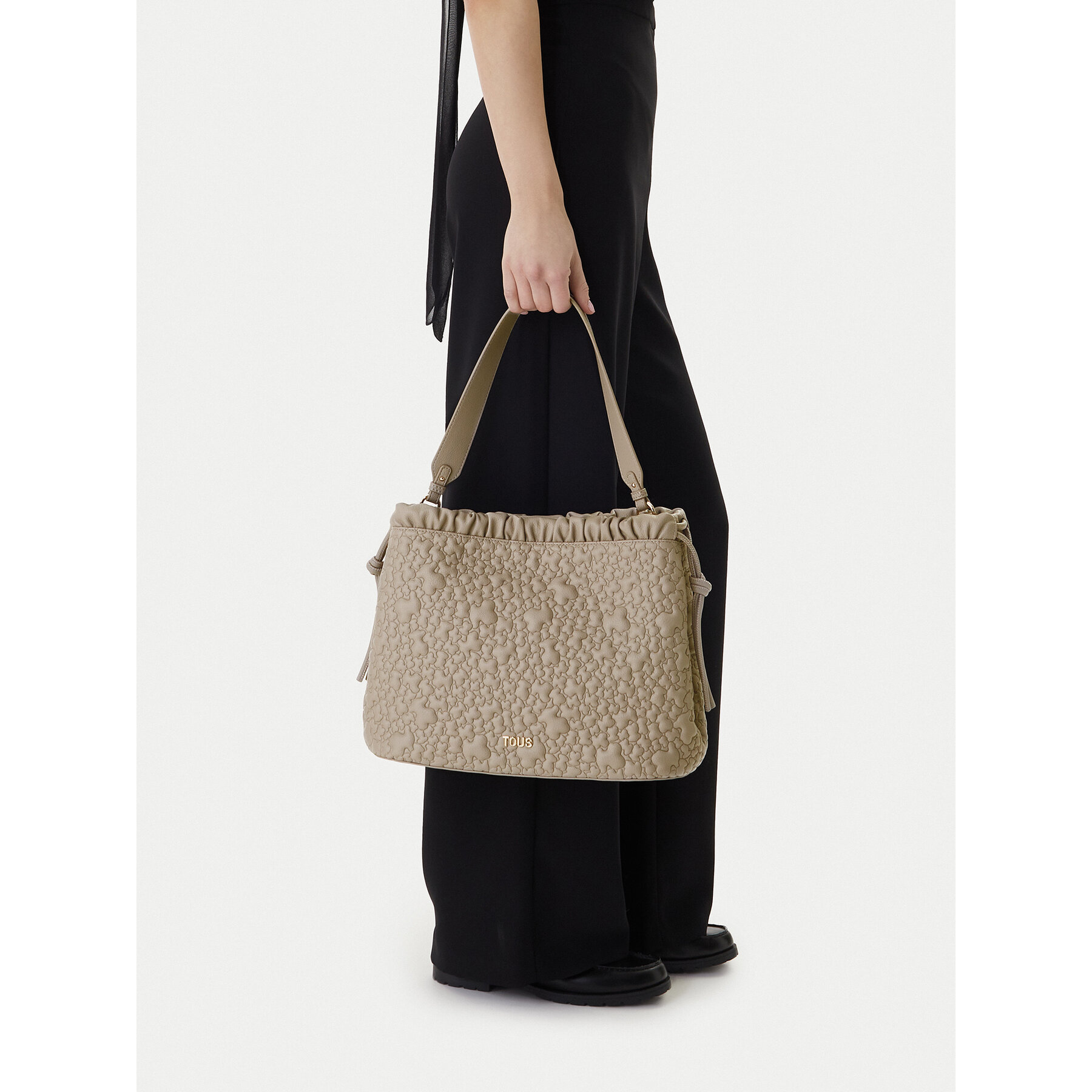 Дамска чанта TOUS Puffy_Bear 2002187043 Бежов