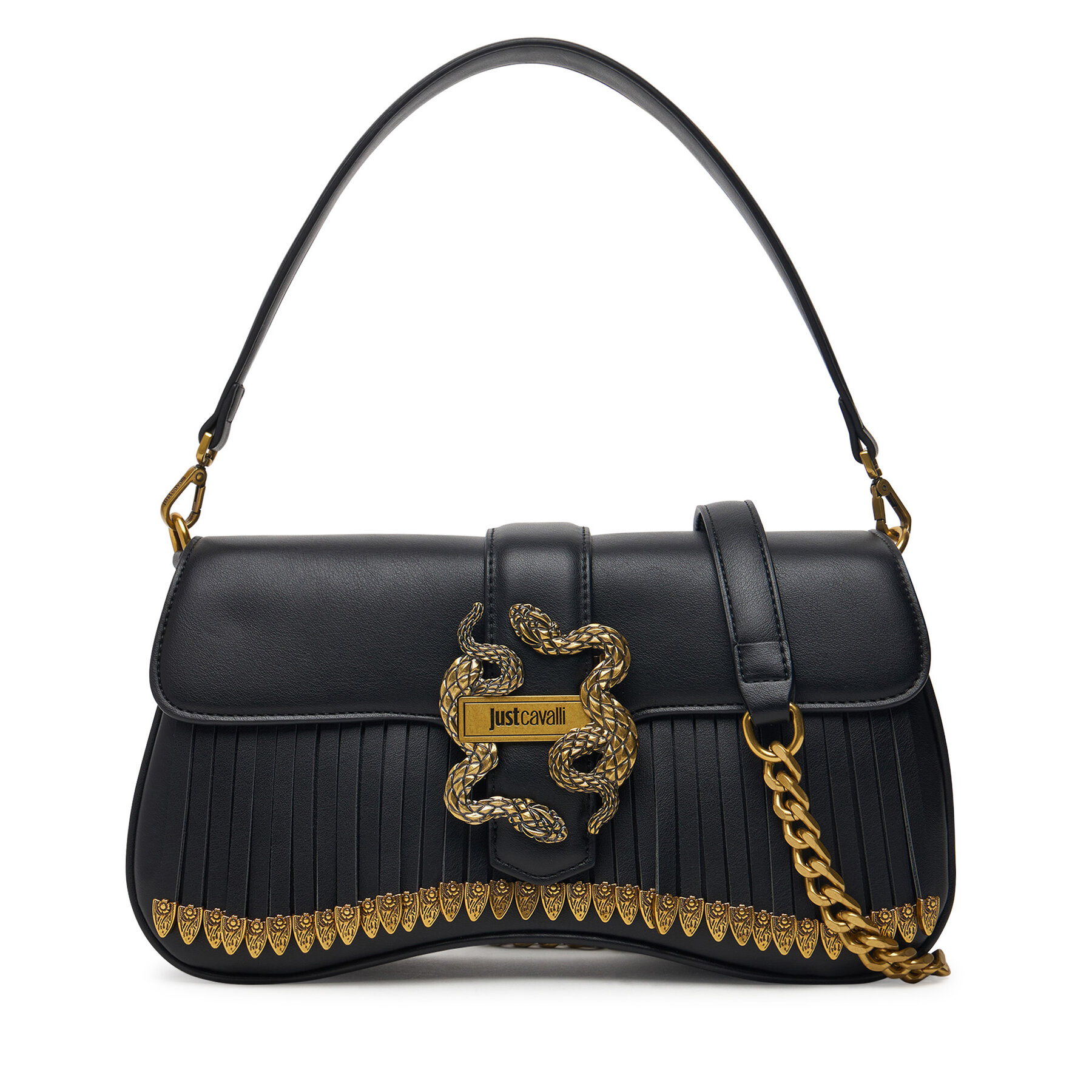 Дамска чанта Just Cavalli 81RA4BA1 ZSE73 Черен