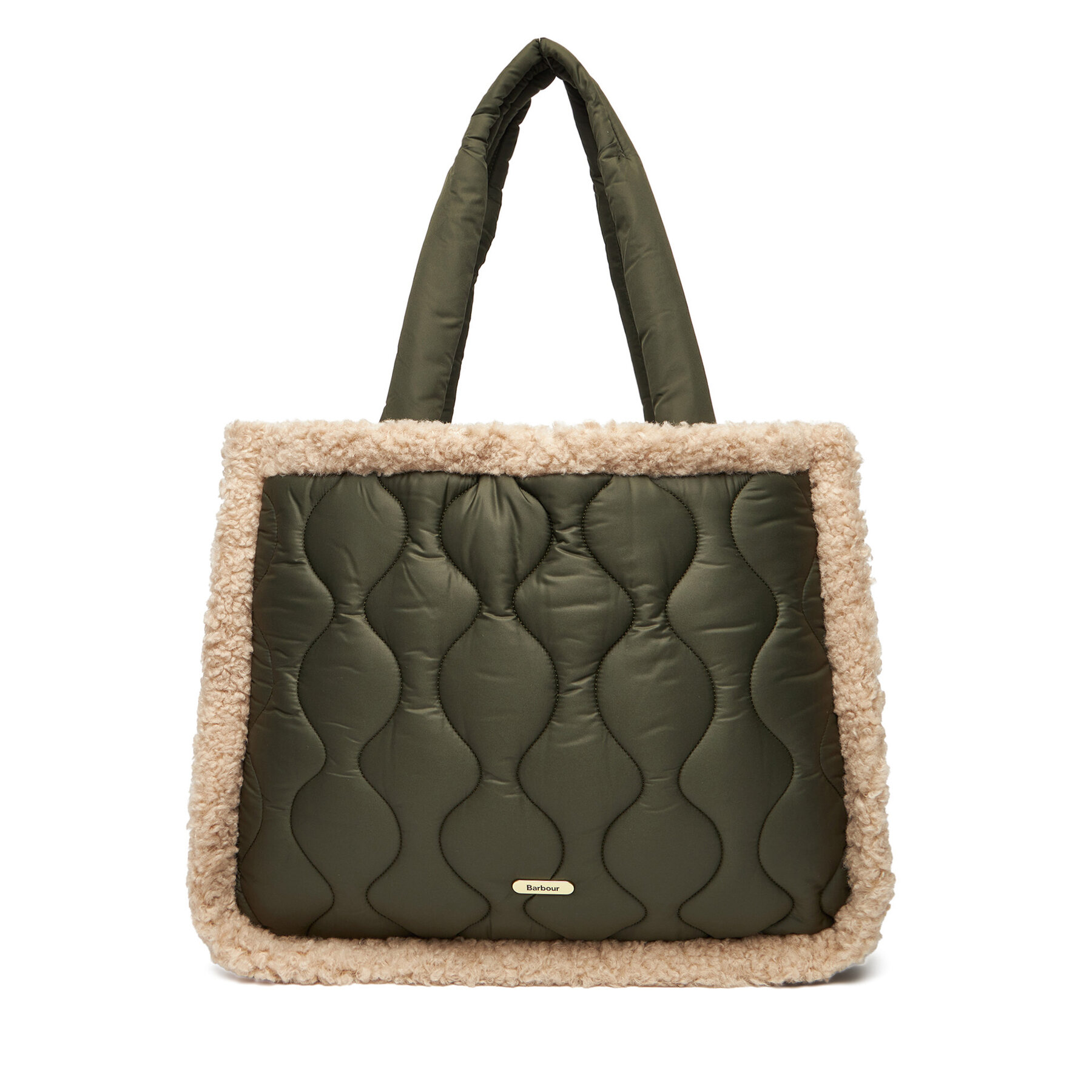 Torbica Barbour Marnie Quilt Tote Bag LBA0482OL71 Kaki