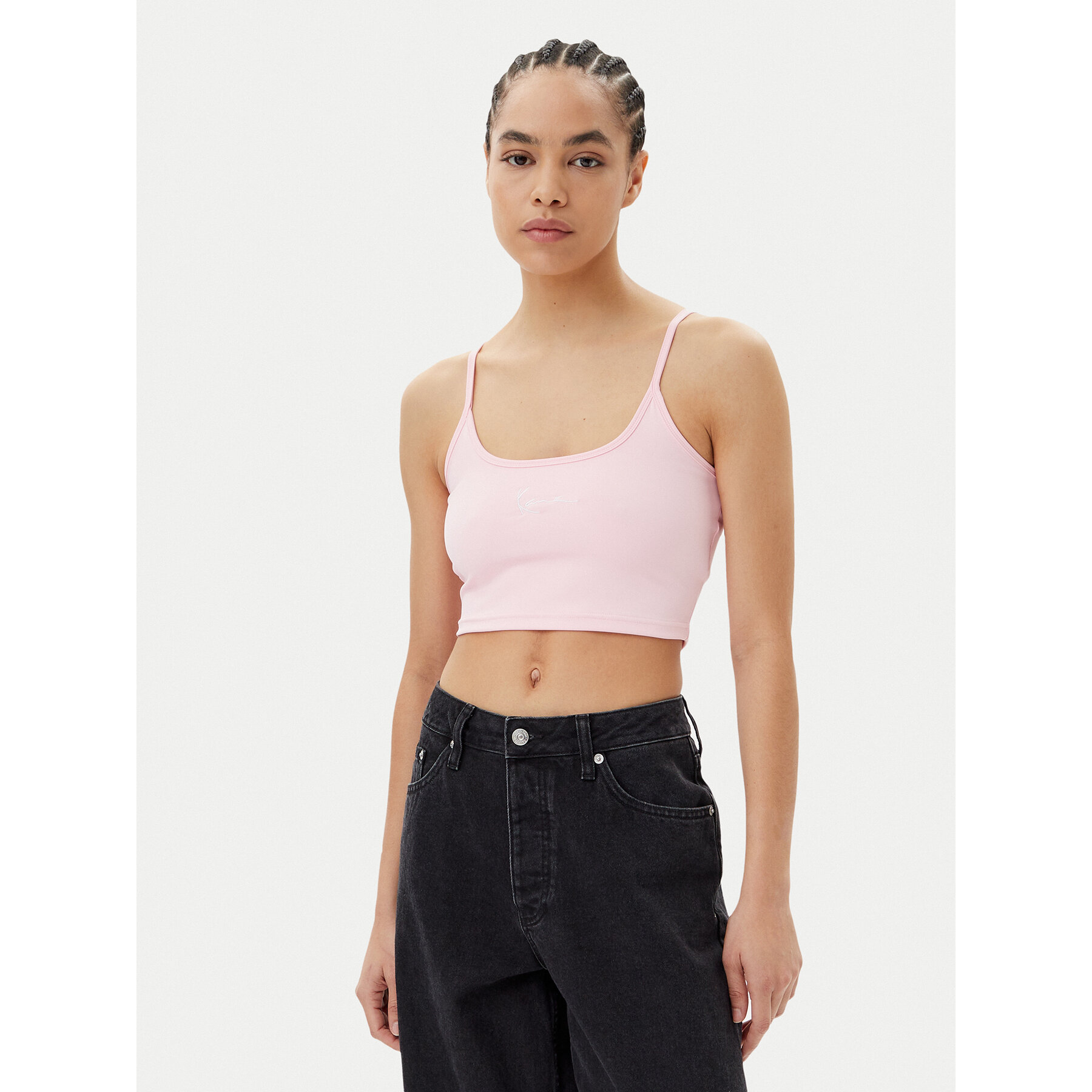 Karl Kani Top Small Signature Essential 61310126 Rosa Regular Fit