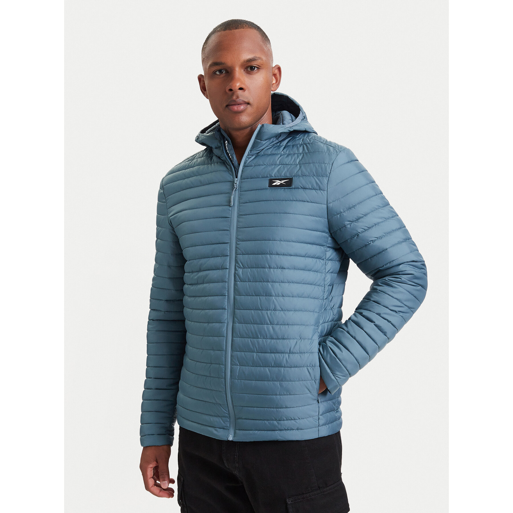 Reebok Prijelazna jakna RCC00086 Plava Regular Fit