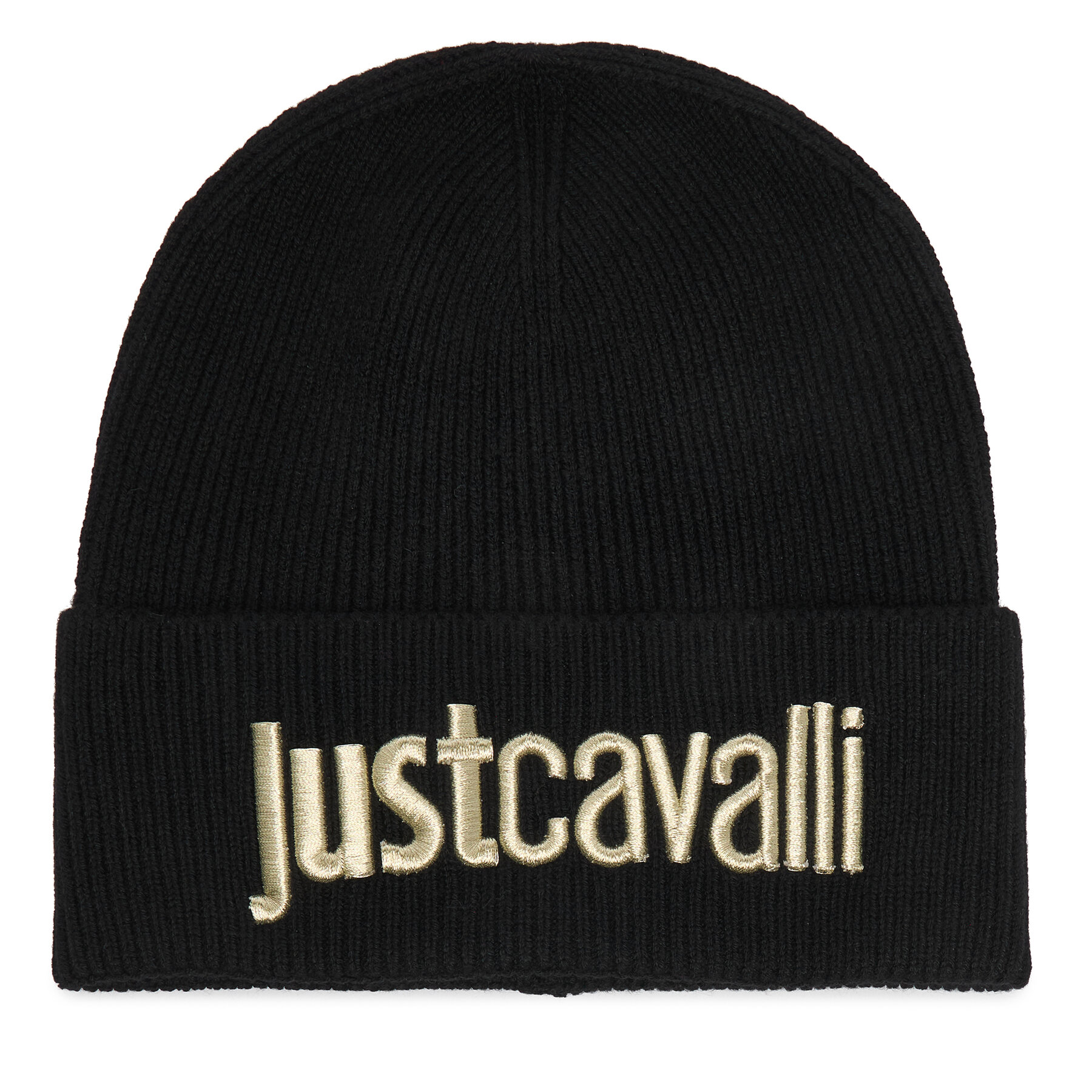 Čiapka Just Cavalli 81QAZK01 ZG239 Čierna