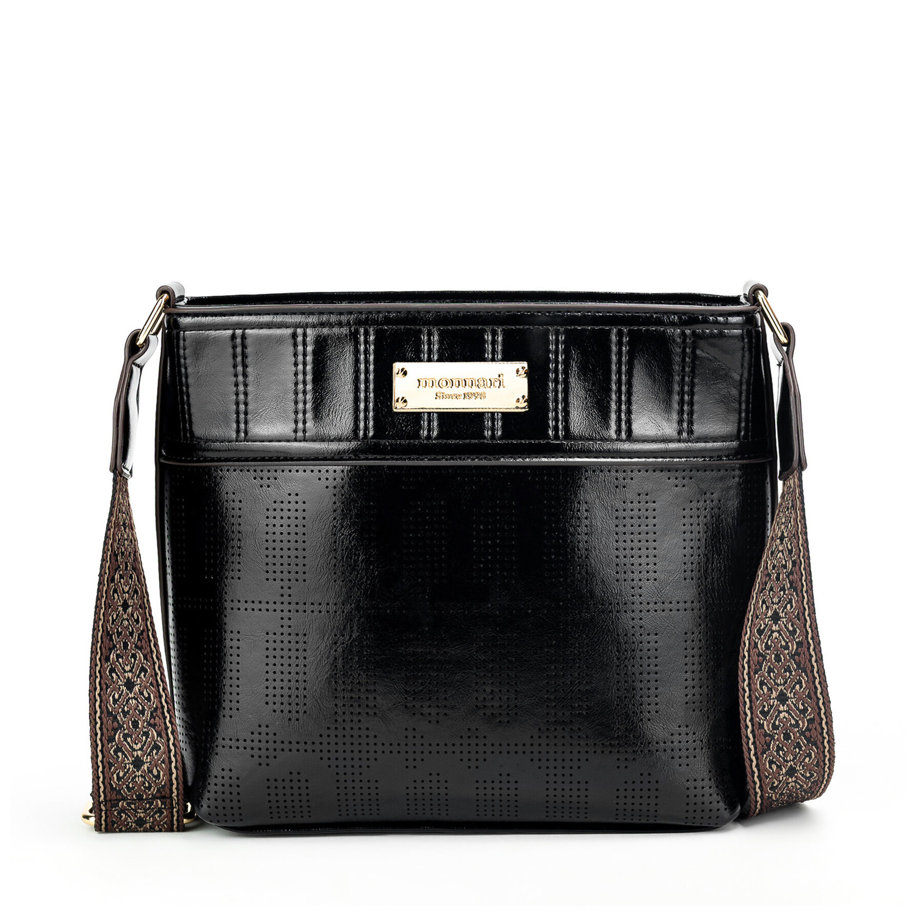 Γυναικεία Τσάντα Monnari, Μέγεθος one size, Μαύρο, BAGIMP0-24Z-BAG6260-KM20D000-R00