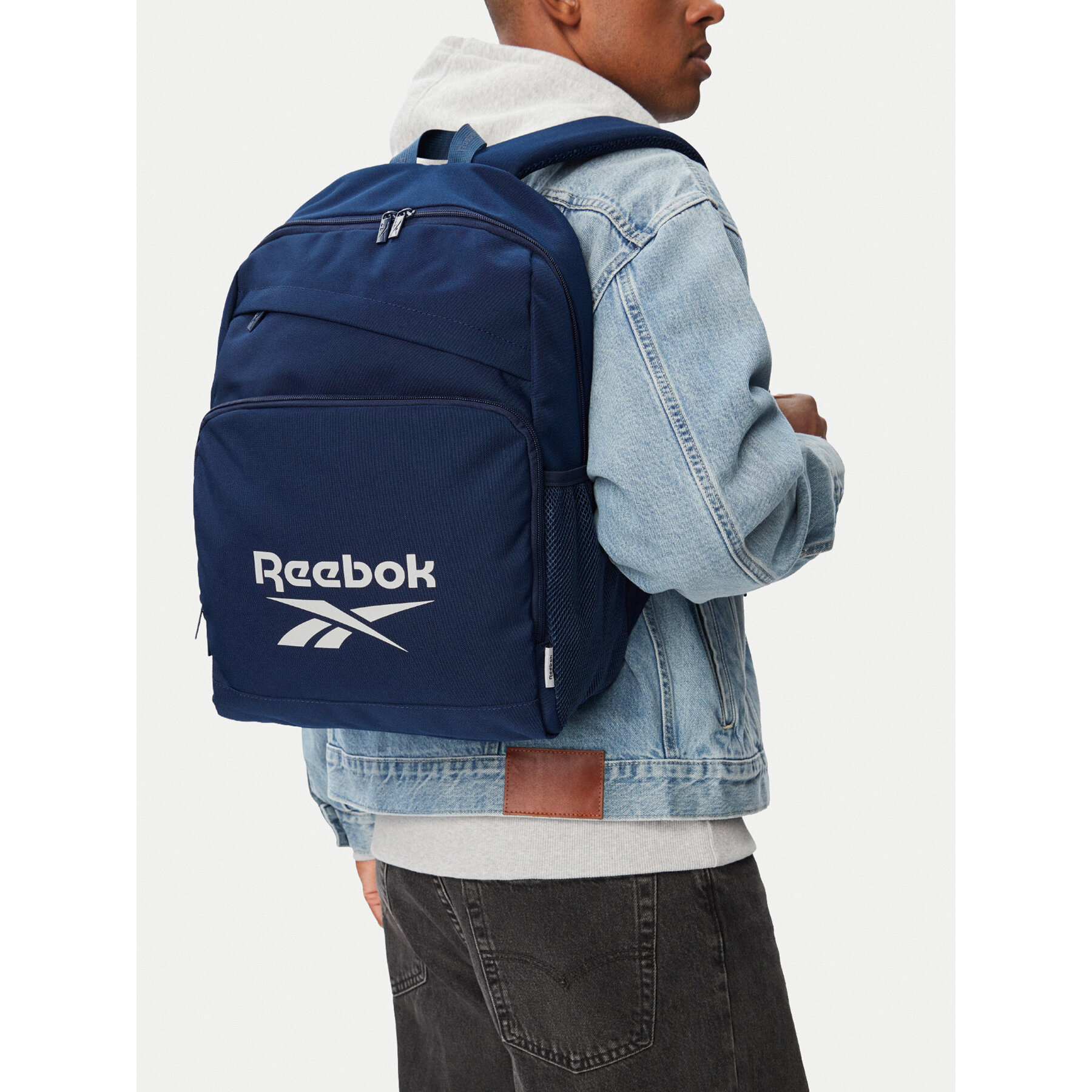 Nahrbtnik Reebok CWBEO-RBK-M-003-10 Mornarsko modra