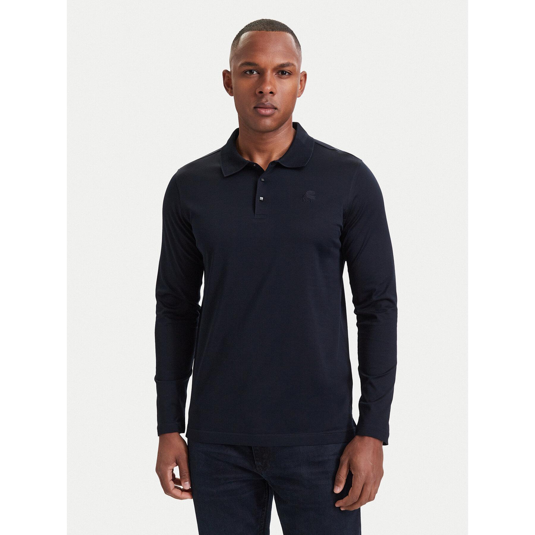 KARL LAGERFELD Poloshirt 745000 564200 Dunkelblau Regular Fit