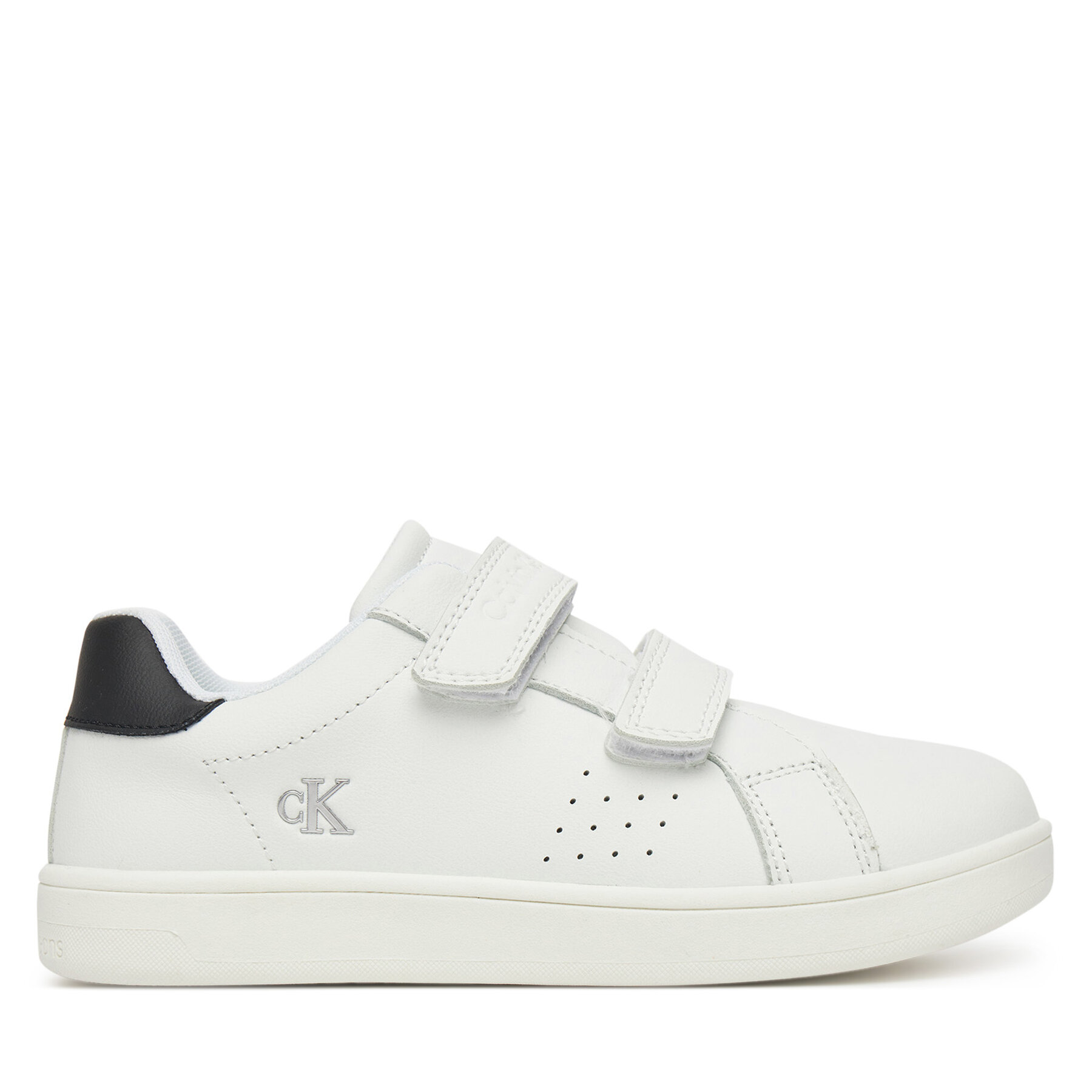 Sneakers Calvin Klein Jeans Low Cut Velcro Sneaker V1X9-82074-1355 S Alb