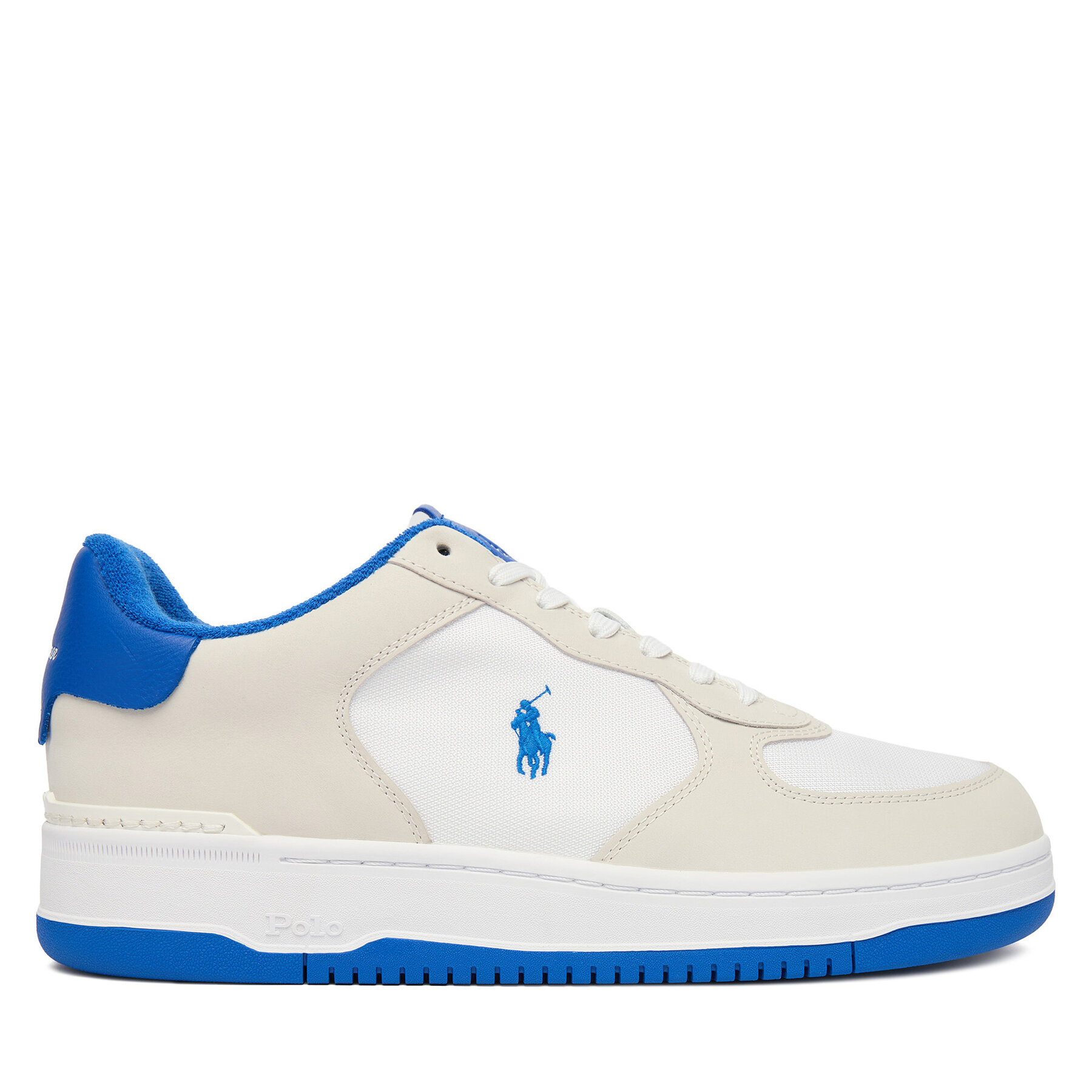 Sneakersy Polo Ralph Lauren 809P01625001 Biela