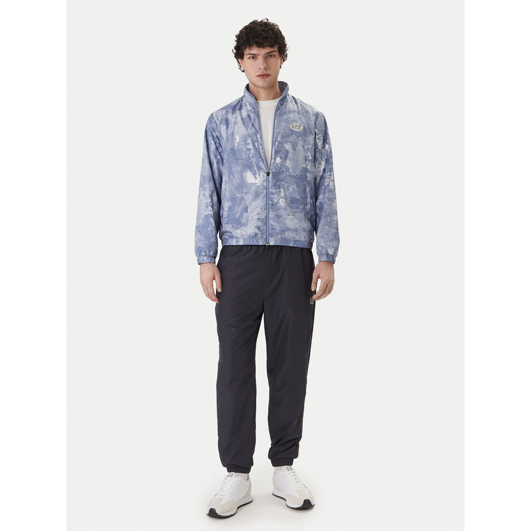 EA7 Emporio Armani Jogginganzug 7M001534 AF12948 F9071 Blau Regular Fit