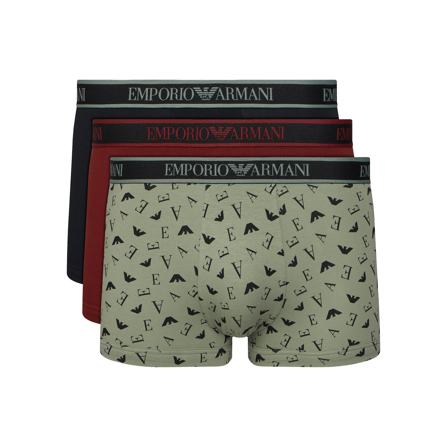 Emporio Armani Underwear Boxershorts-Set EM000259 AF25019 M5155 Grün