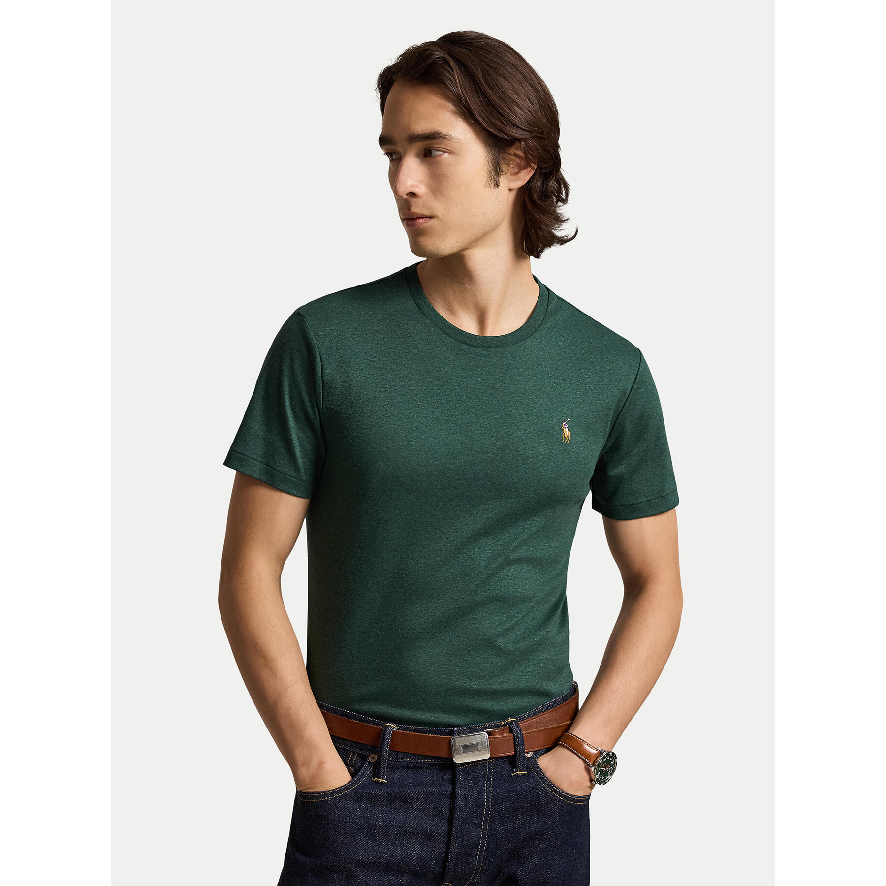 Polo Ralph Lauren T-Shirt 710740727510 Grün Regular Fit