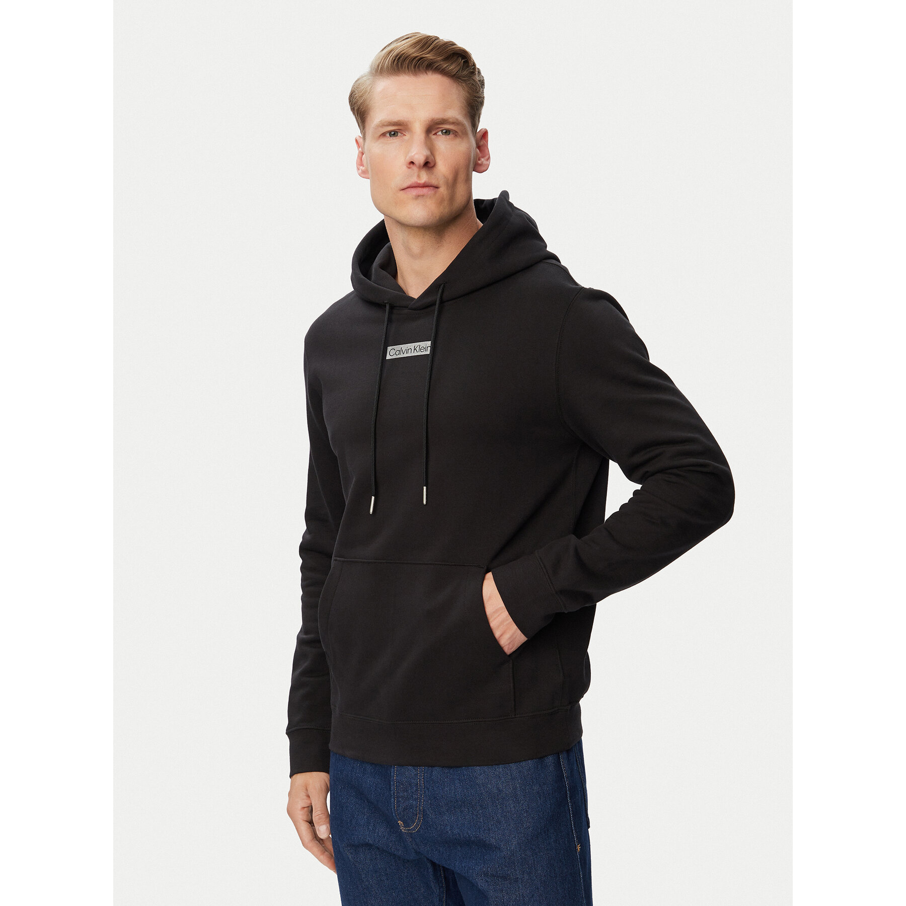 Calvin Klein Sweatshirt LV04RG276G Schwarz Regular Fit