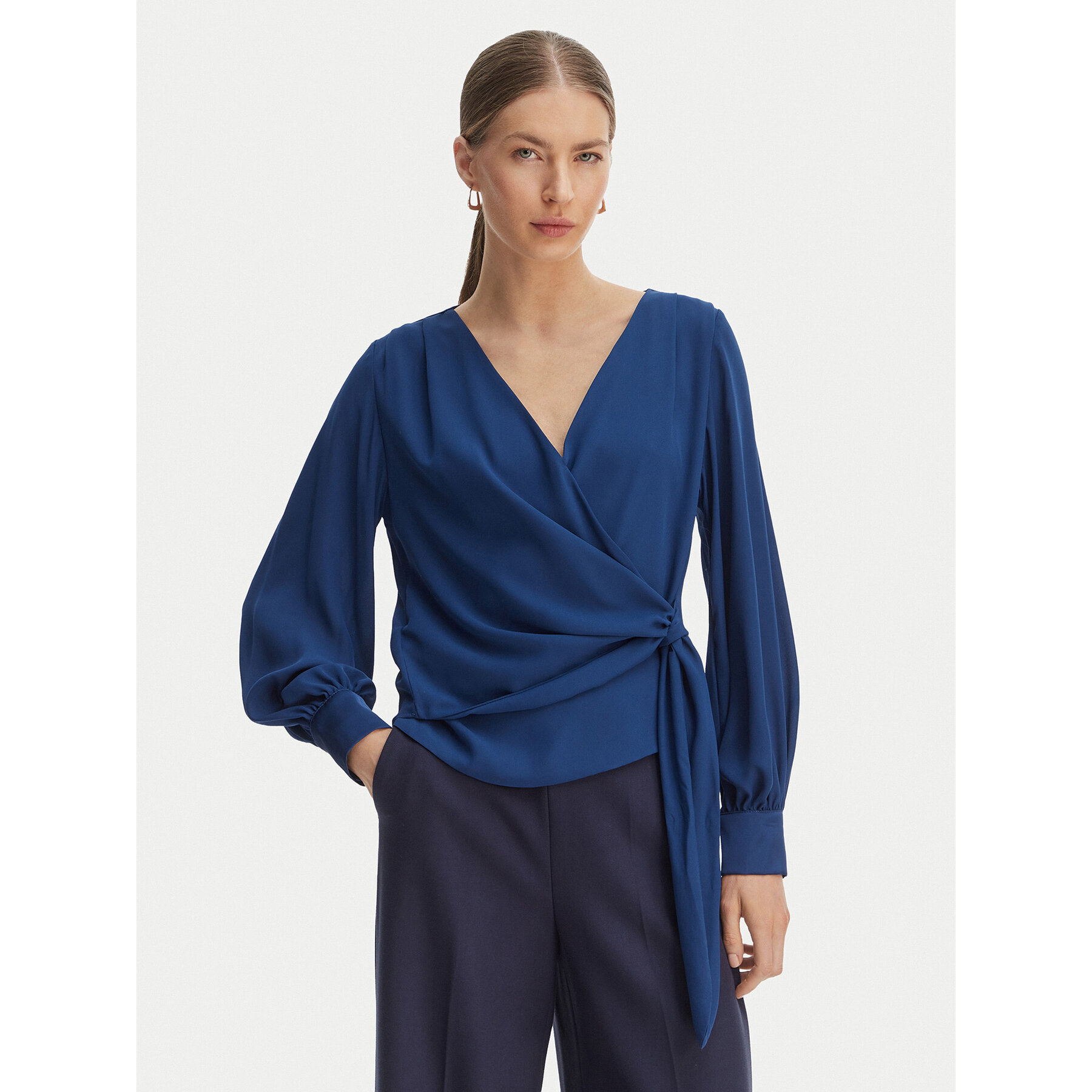Rinascimento Hemd CFC0127578003 Blau Regular Fit