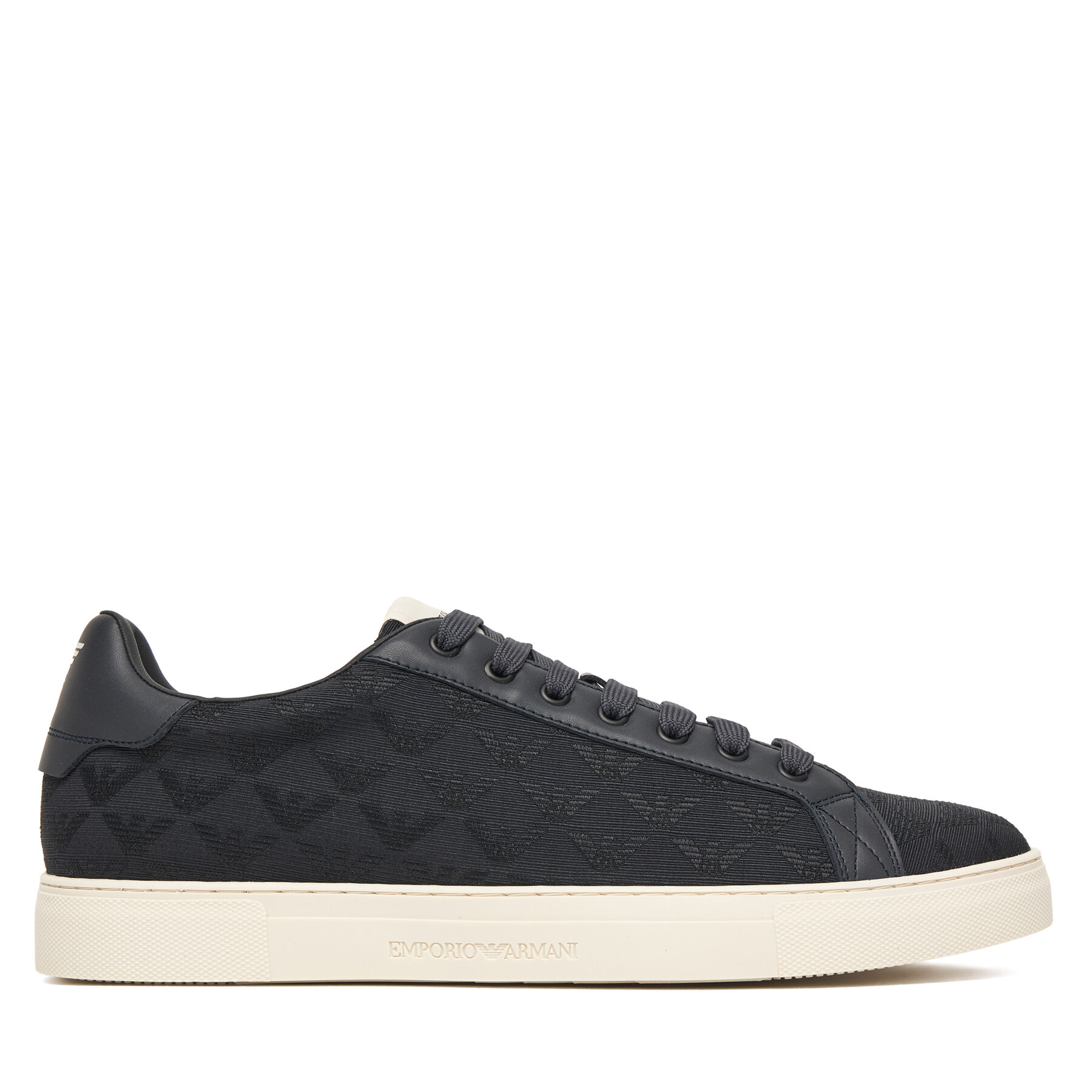 Emporio Armani Pánske Sneakersy, Rozmer: 40, Tmavomodrá, EM003843