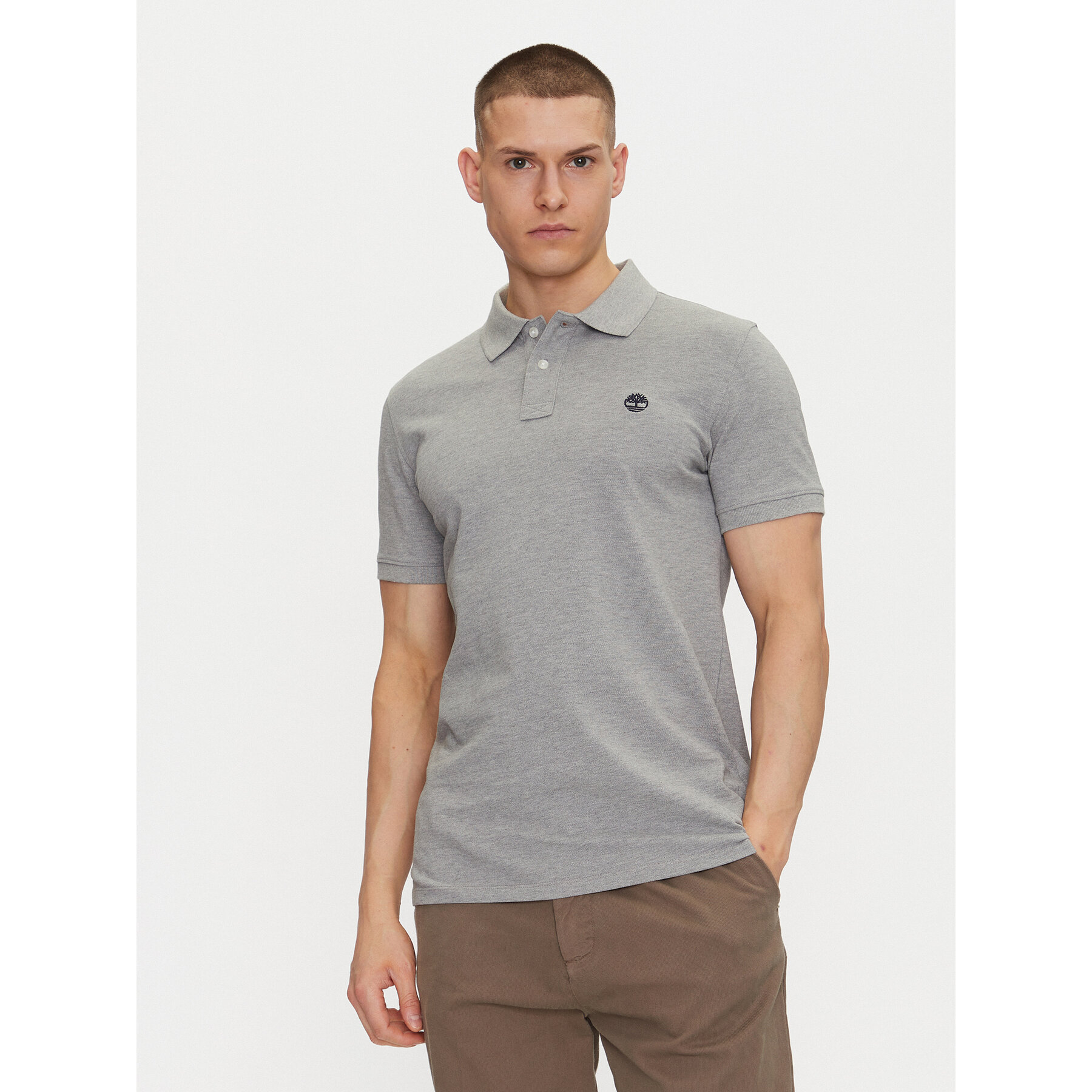 Timberland Pólóing TB0A6VDP Szürke Regular Fit