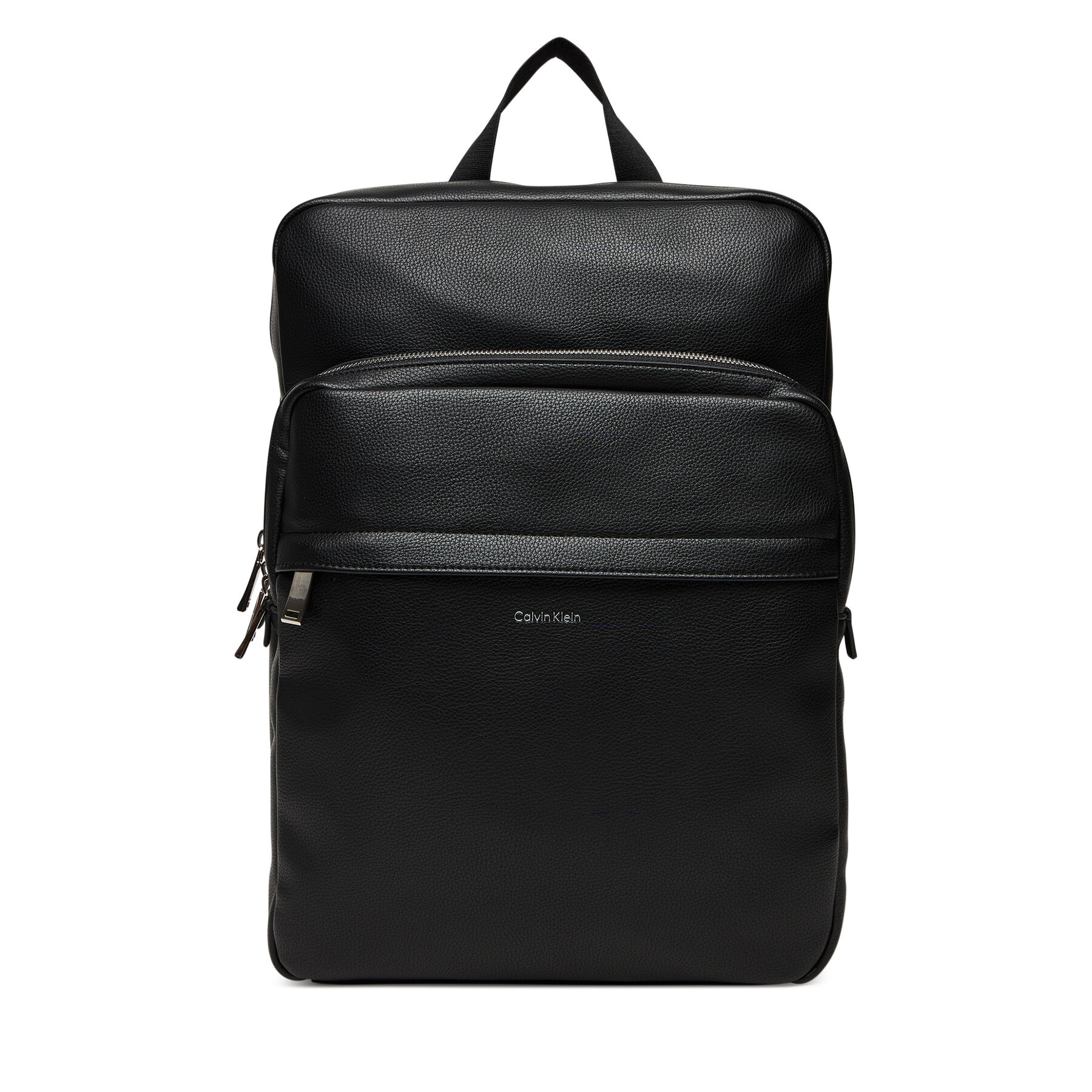 Hátizsák Calvin Klein Raised Slim Square Backpack LV04D3156G Fekete