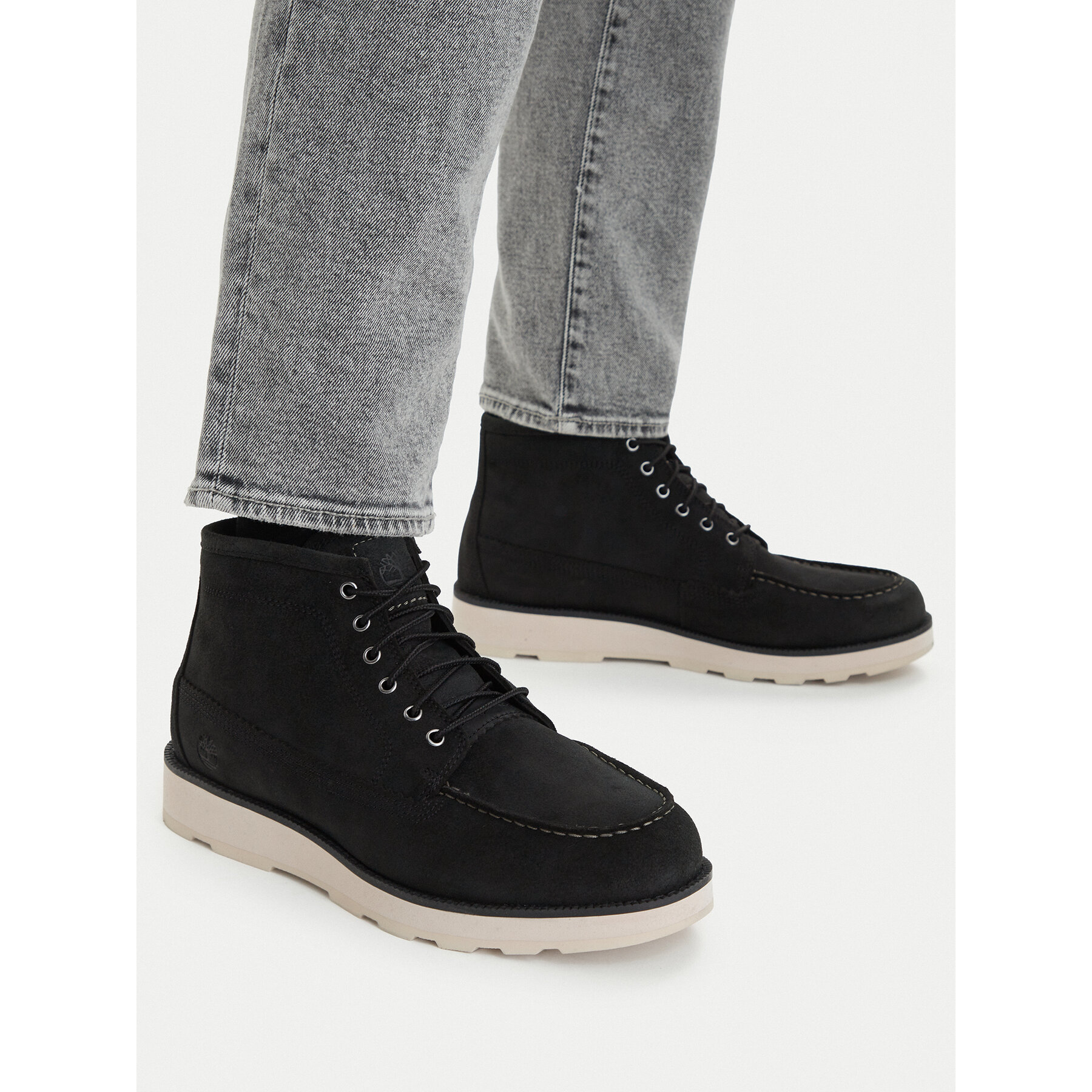 Šnurovacia obuv Timberland Britton Mills Chukka TB0A6CEPEK41 Čierna