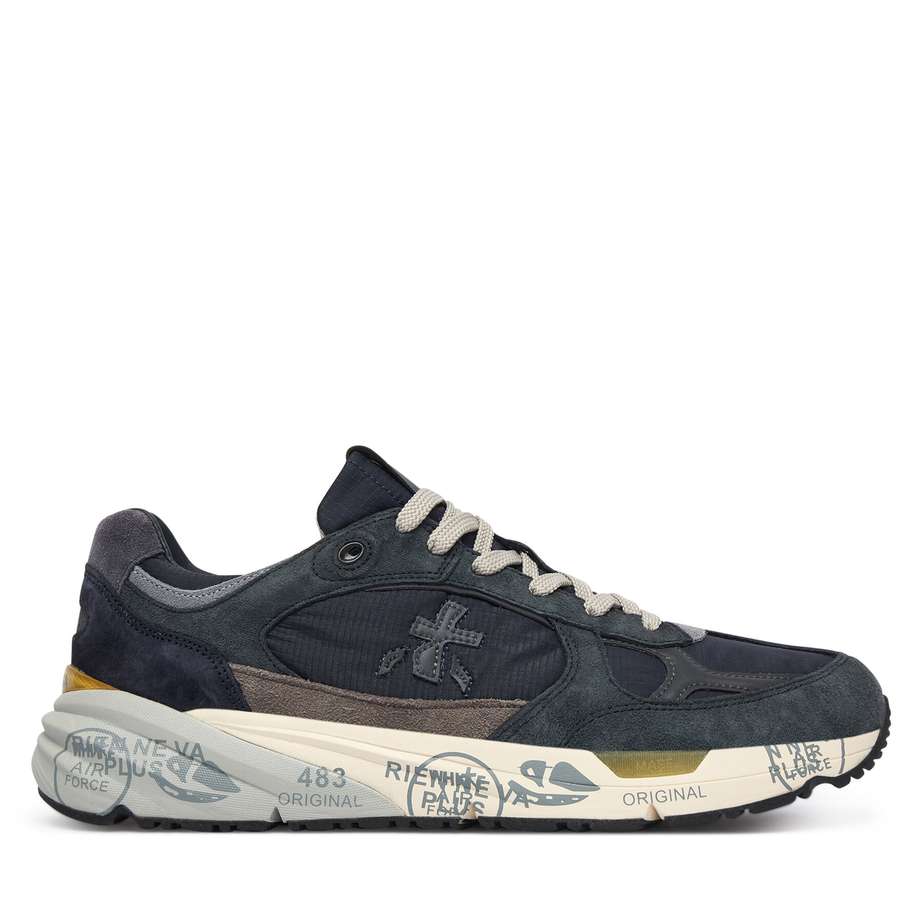 Sneakers Premiata Mase25 Var 8428 Bleumarin