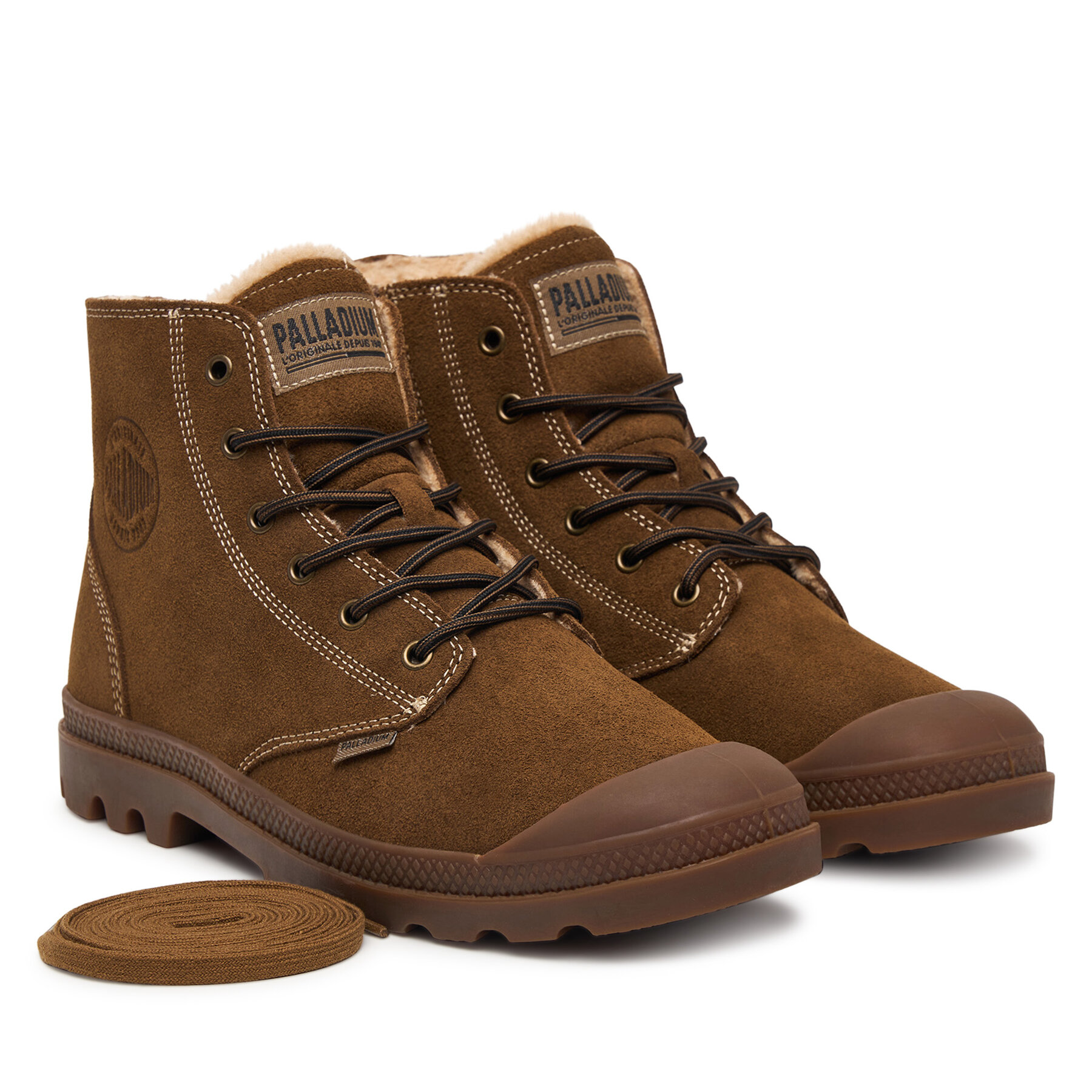 Туристически oбувки Palladium Pampa Zip Wl Pilot 74977-241-M Каки