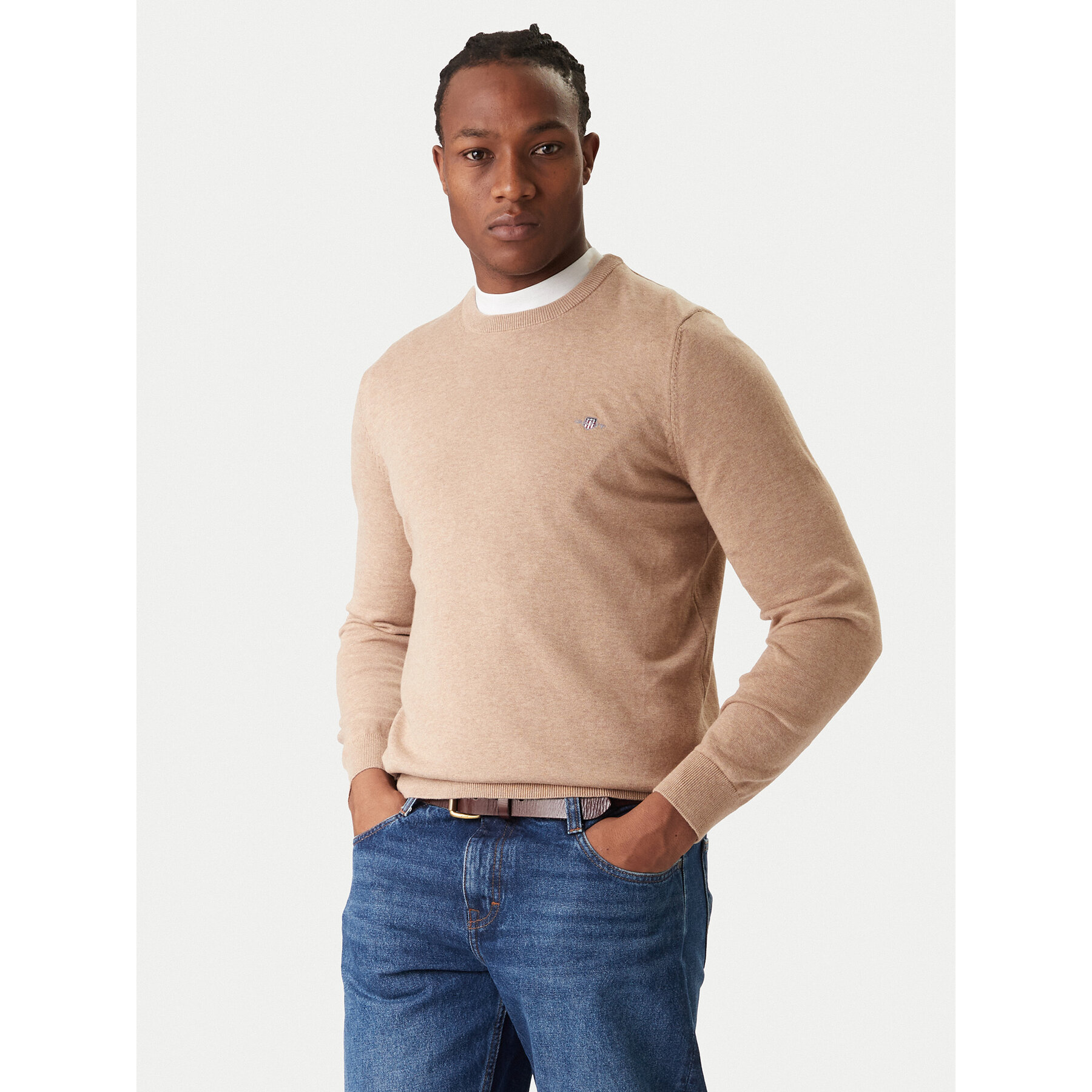 Gant Pullover 8030561 Beige Regular Fit