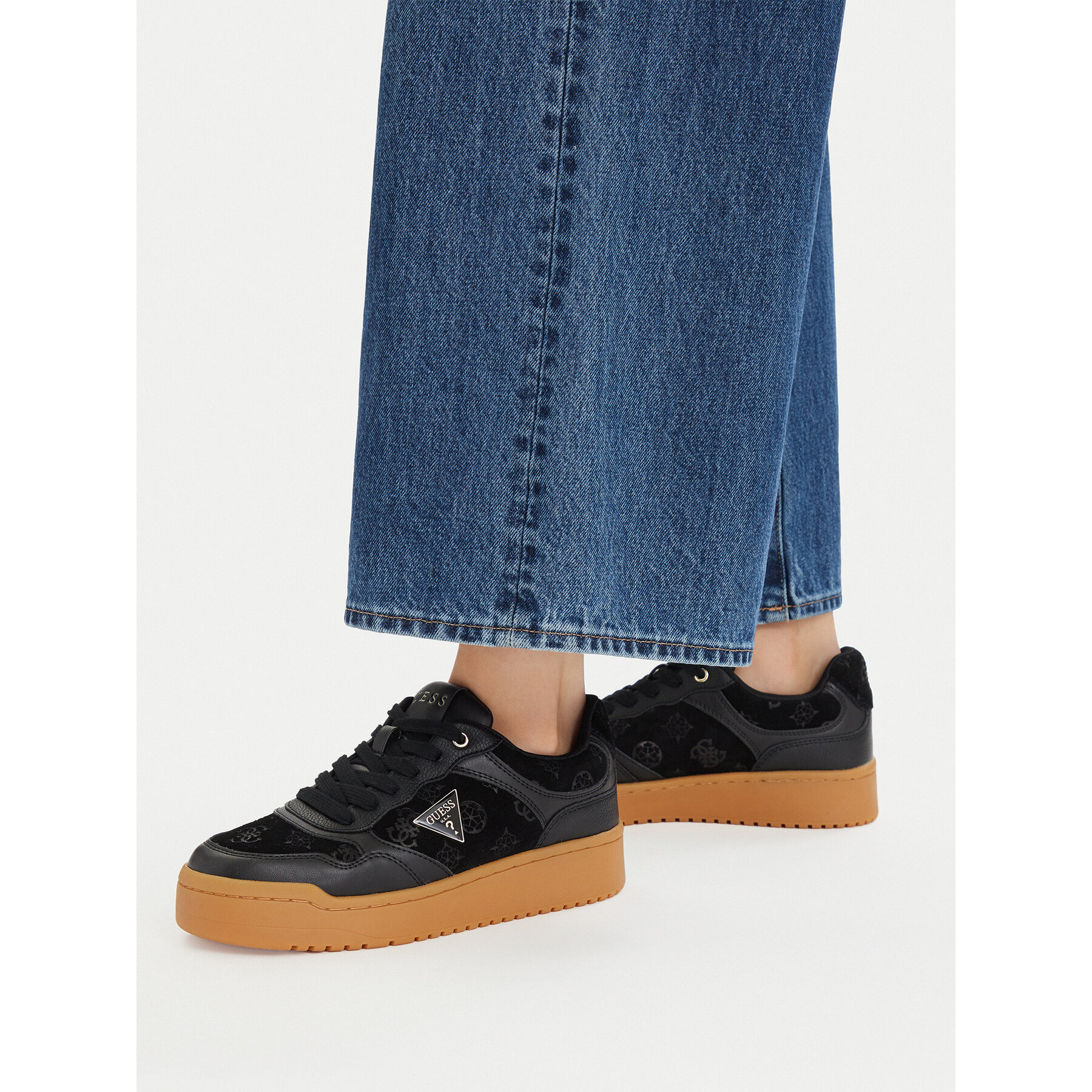 Sneakers Guess FLTM17 ELE12 Negru