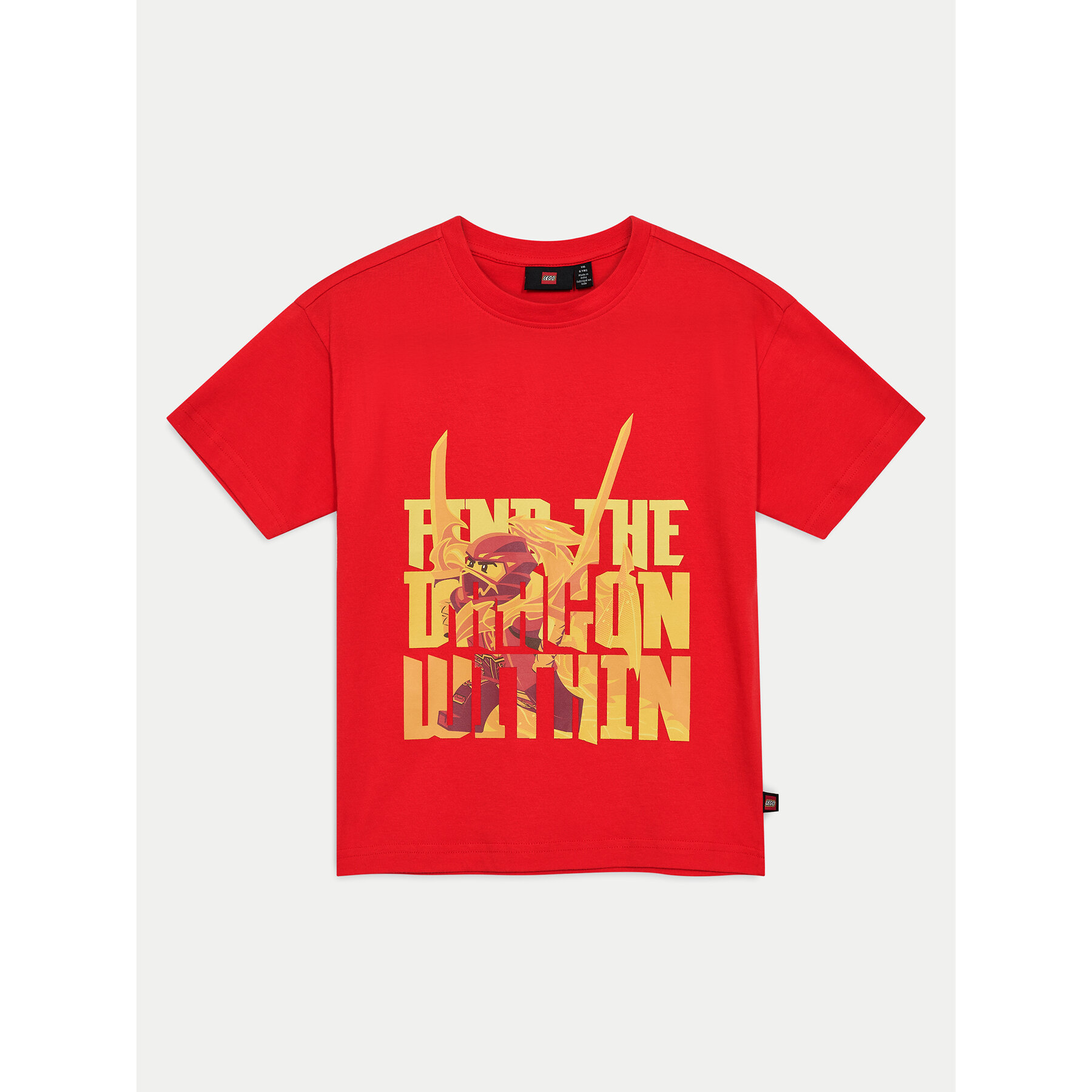 LEGO T-shirt Ninjago 12011416 Rosso Regular Fit