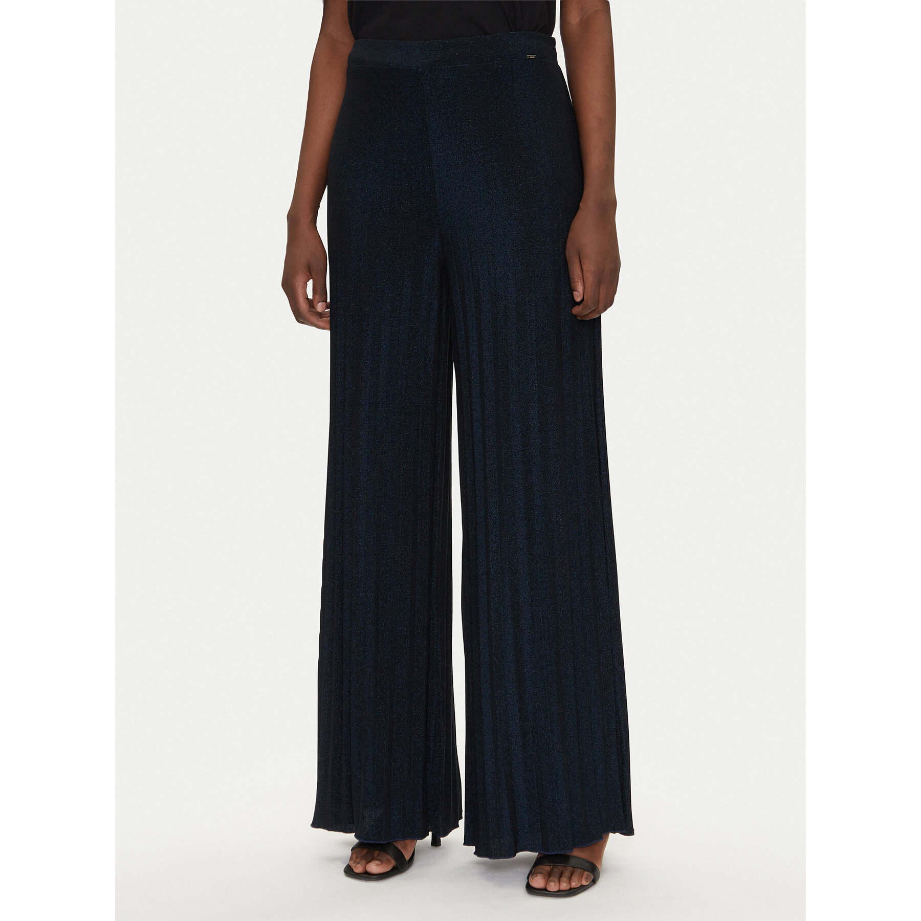 Gaudi Palazzohose 511FD24002 Dunkelblau Regular Fit