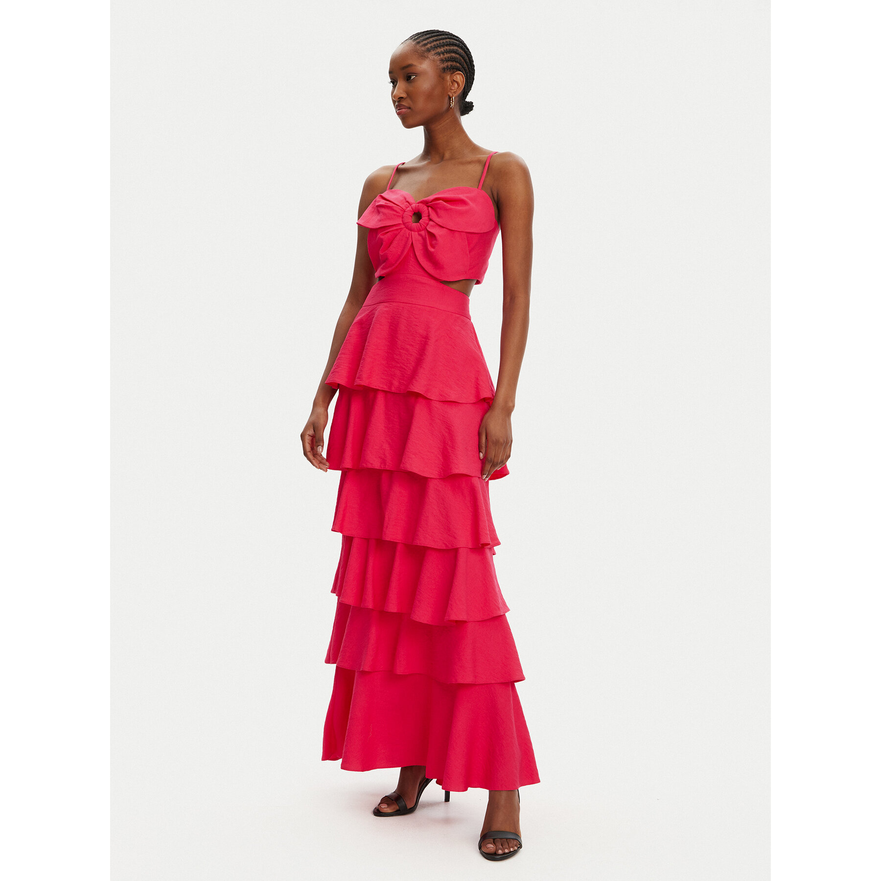 ACCESS FASHION Abendkleid 53-3365-139 Rosa Slim Fit