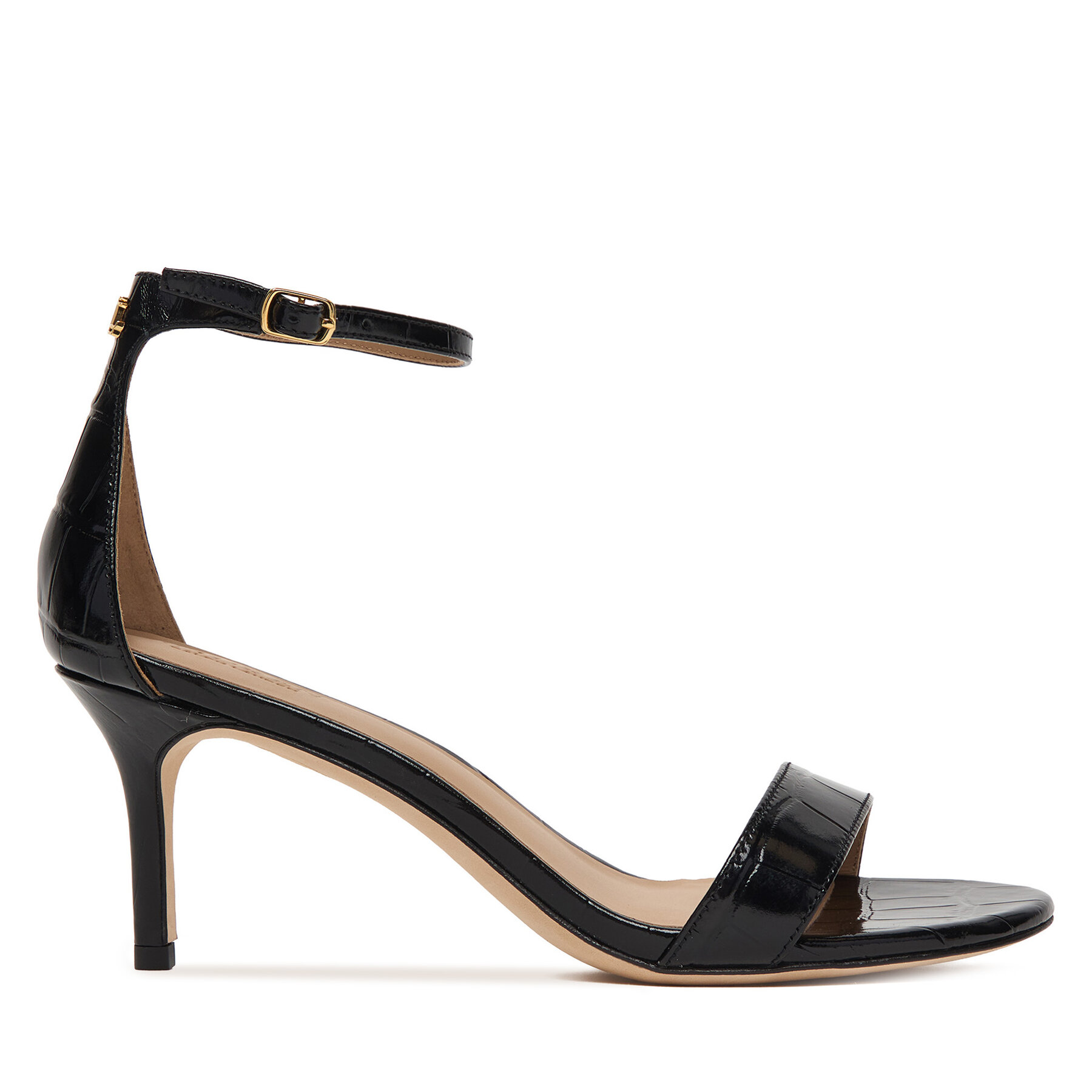 Szandál LAUREN RALPH LAUREN 802P04399002 Fekete