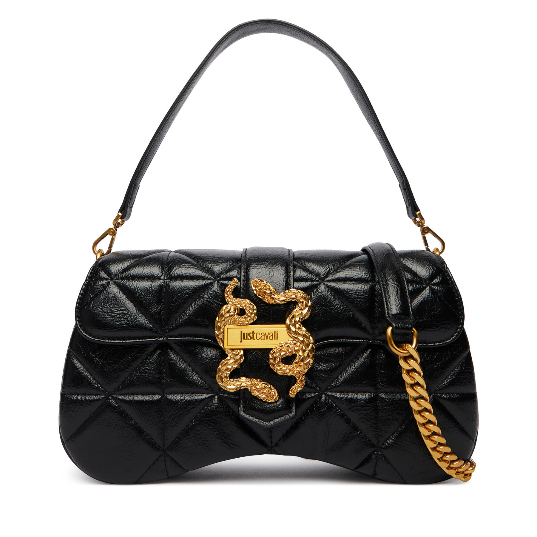 Geantă Just Cavalli 80RA4BA1 ZSD24 Negru