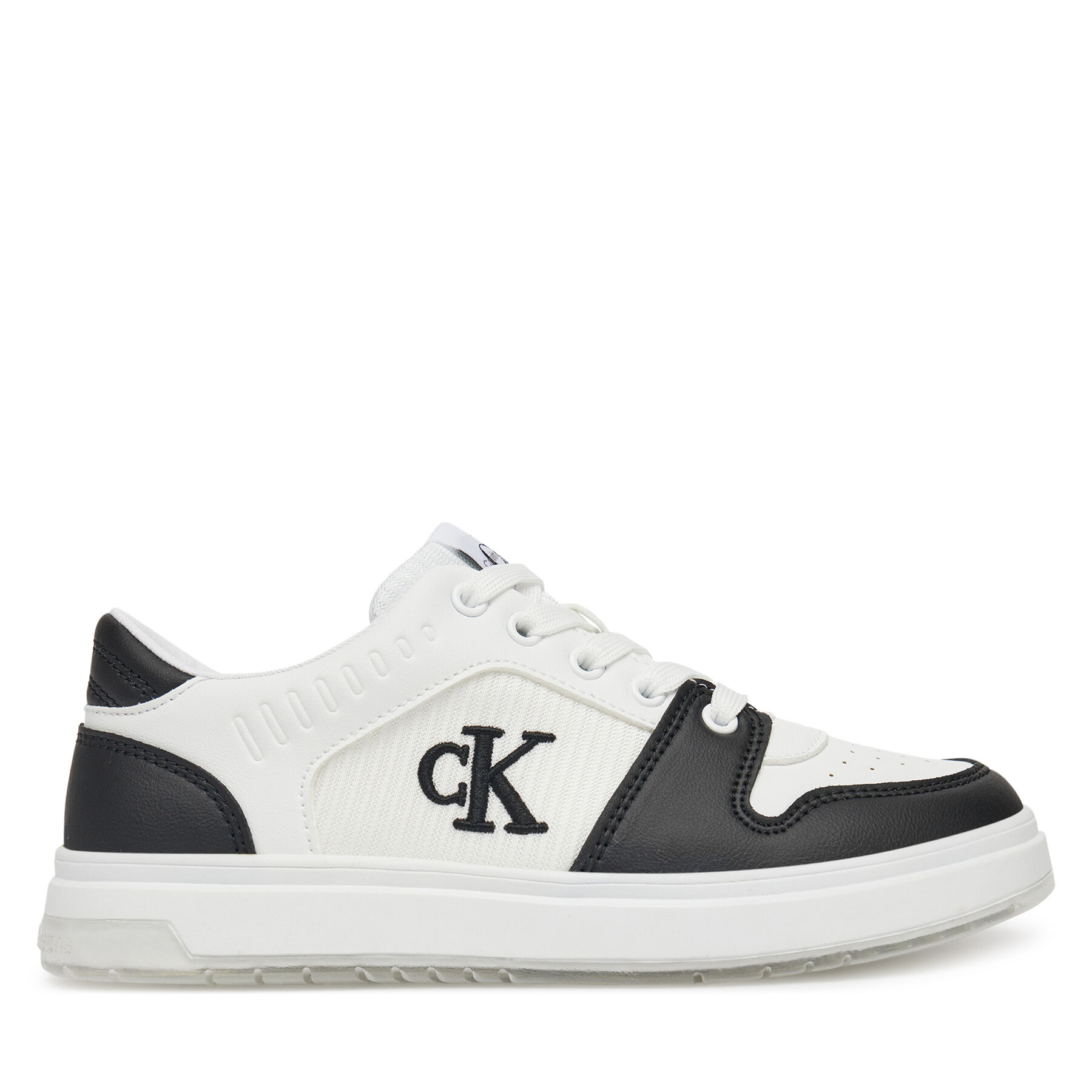 Sportcipők Calvin Klein Jeans Low Cut Lace-Up Sneaker V3X9-82093-1697 S Fehér