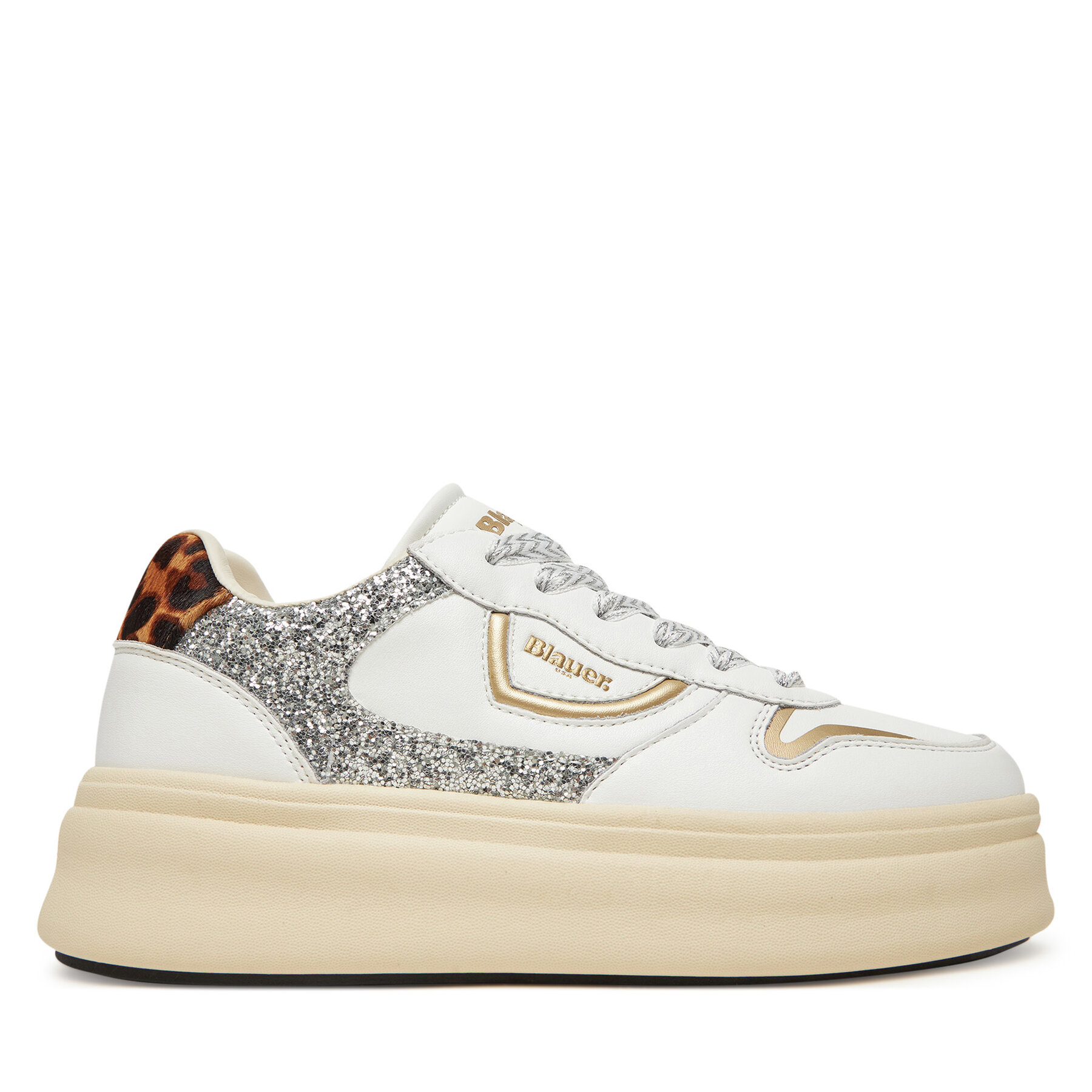 Sneakers Blauer S5EMERY03/LEO Alb