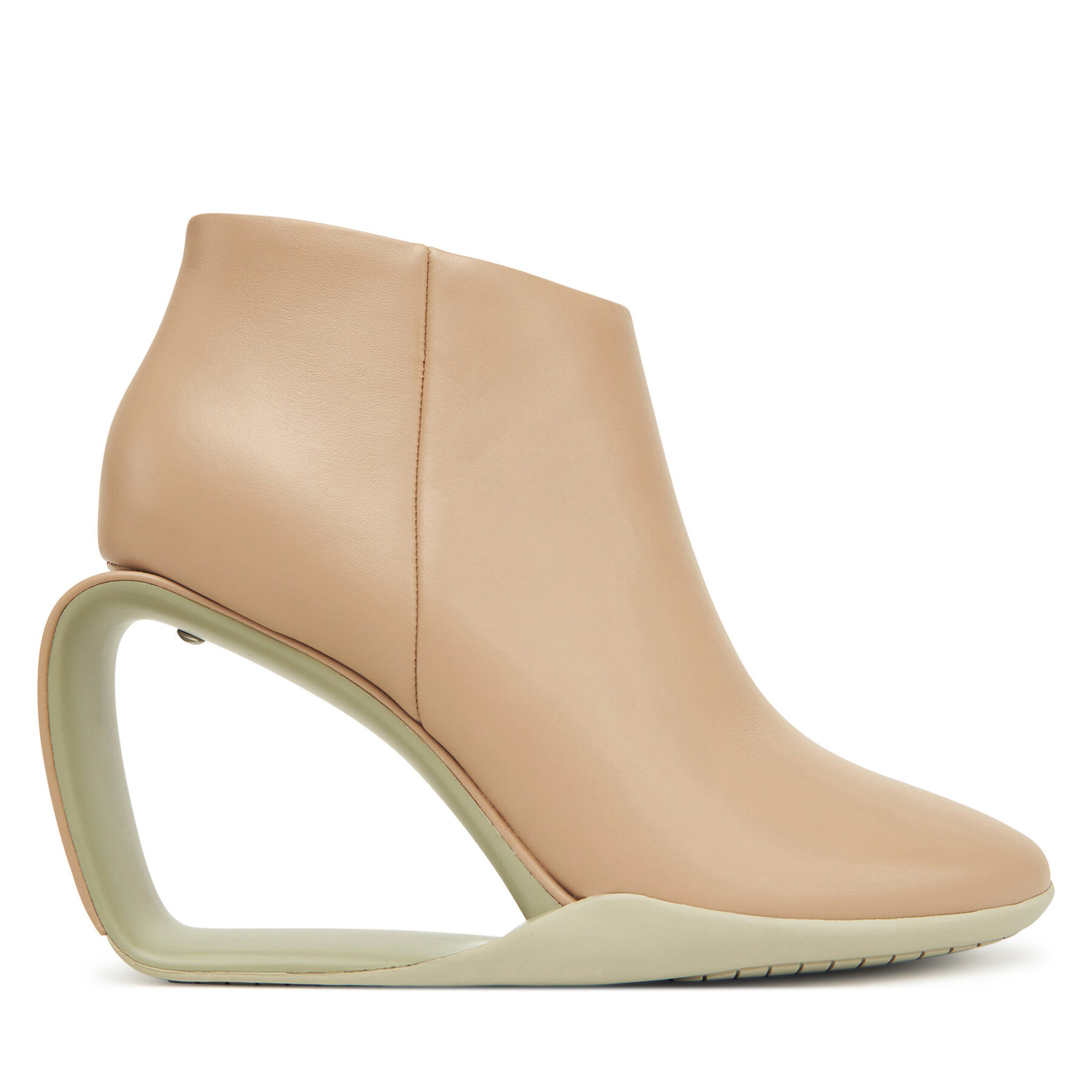 Škornji United Nude Mobius Ankle Bootie Hi 1093793116 Bež