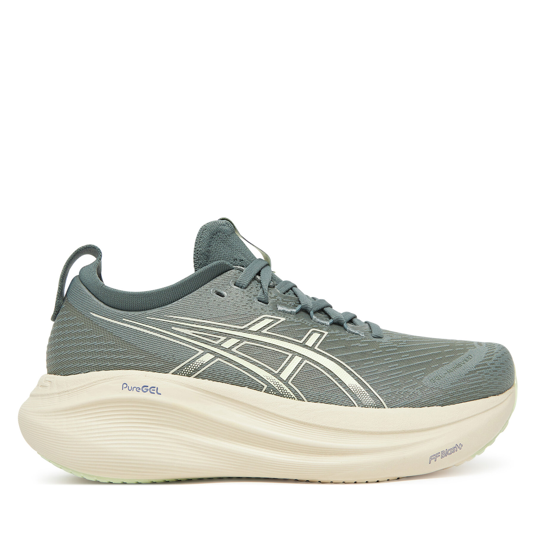 Маратонки за бягане Asics Gel-Nimbus 27 1012B753 Сив