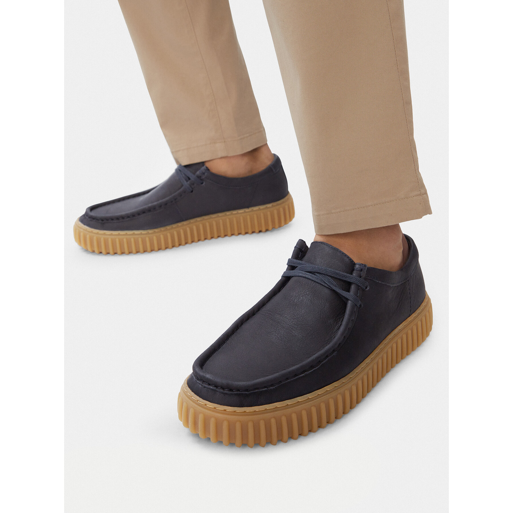 Superge Clarks Torhill Lace 26186159 Mornarsko modra